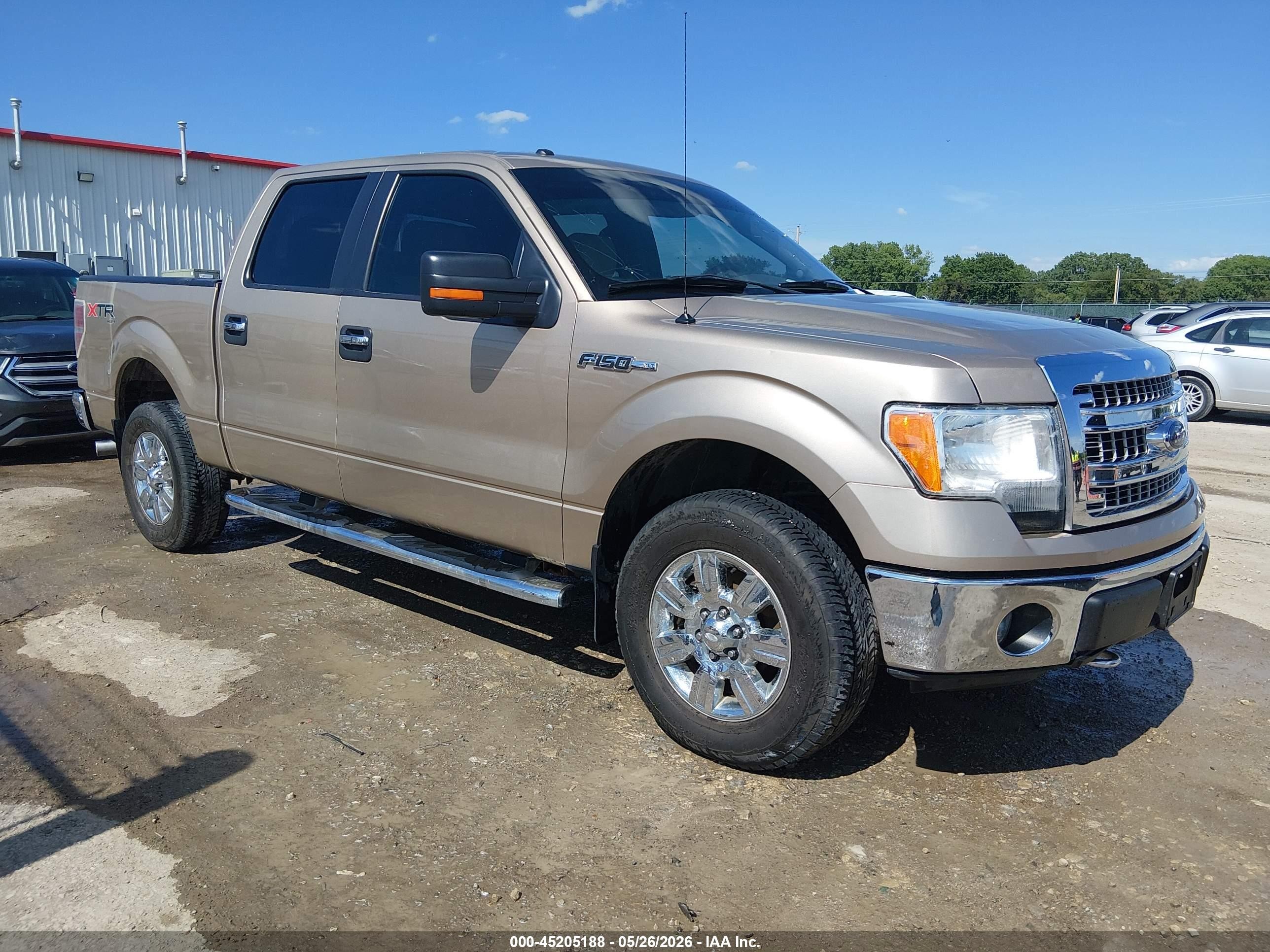 2013 Ford F-150 Xlt Tan vin: 1FTFW1EF5DFC07000