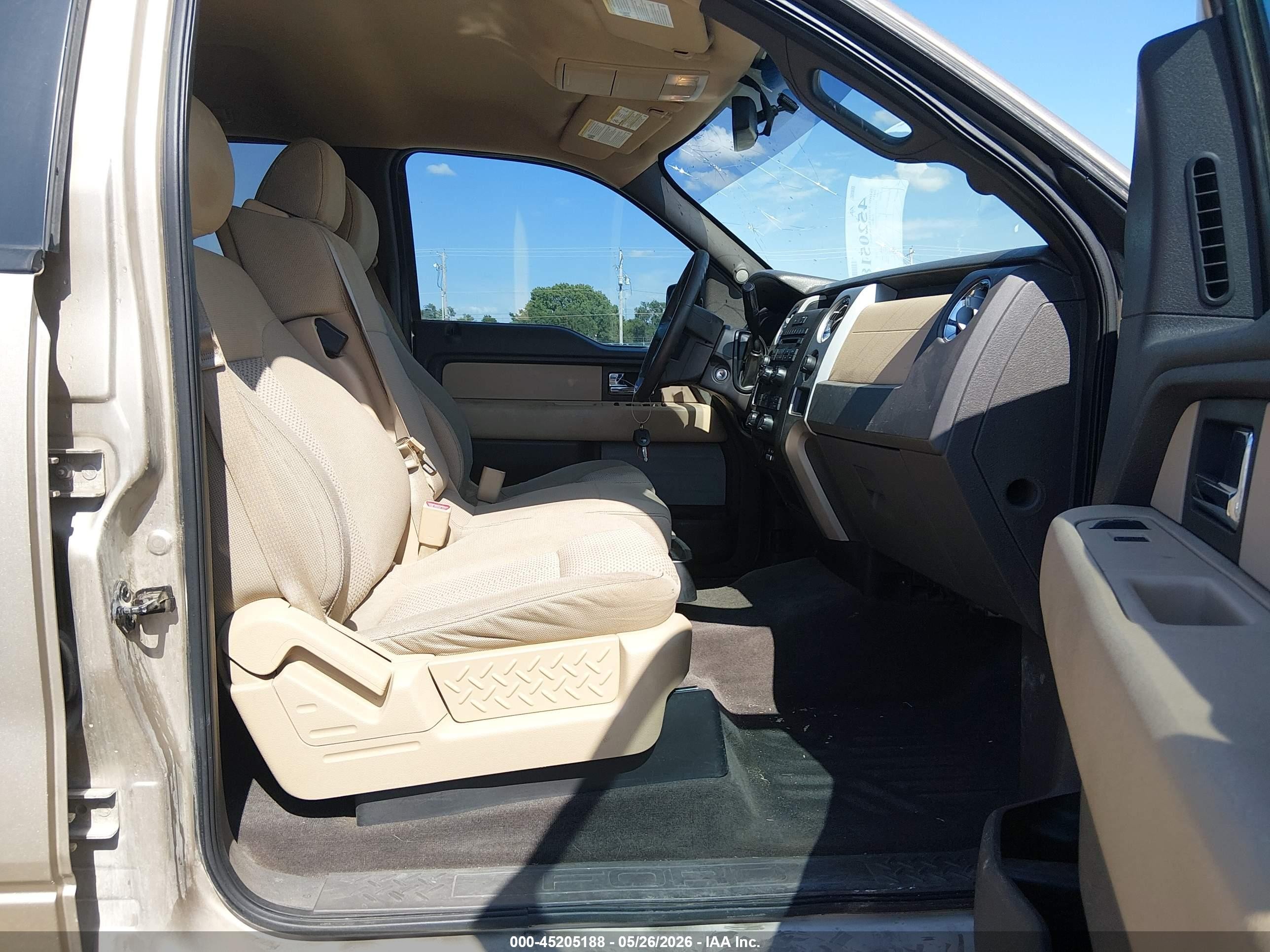2013 Ford F-150 Xlt Tan vin: 1FTFW1EF5DFC07000