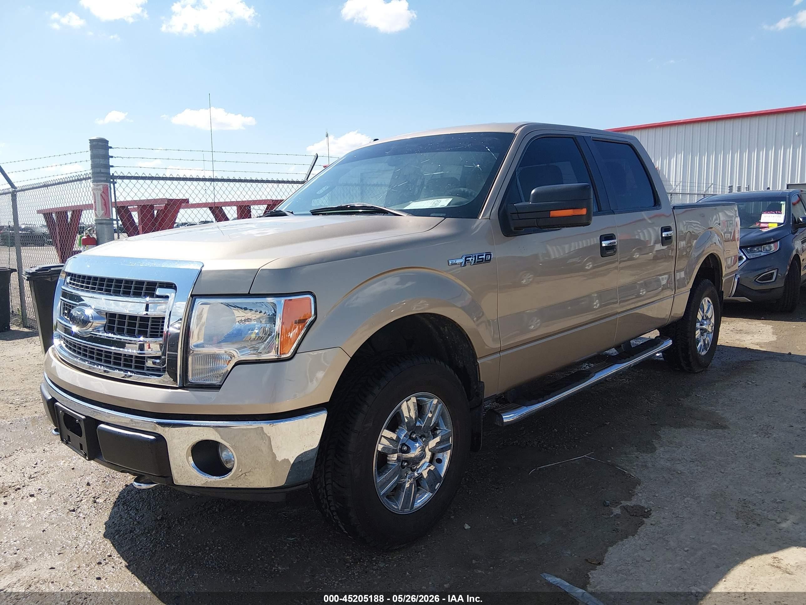 2013 Ford F-150 Xlt Tan vin: 1FTFW1EF5DFC07000
