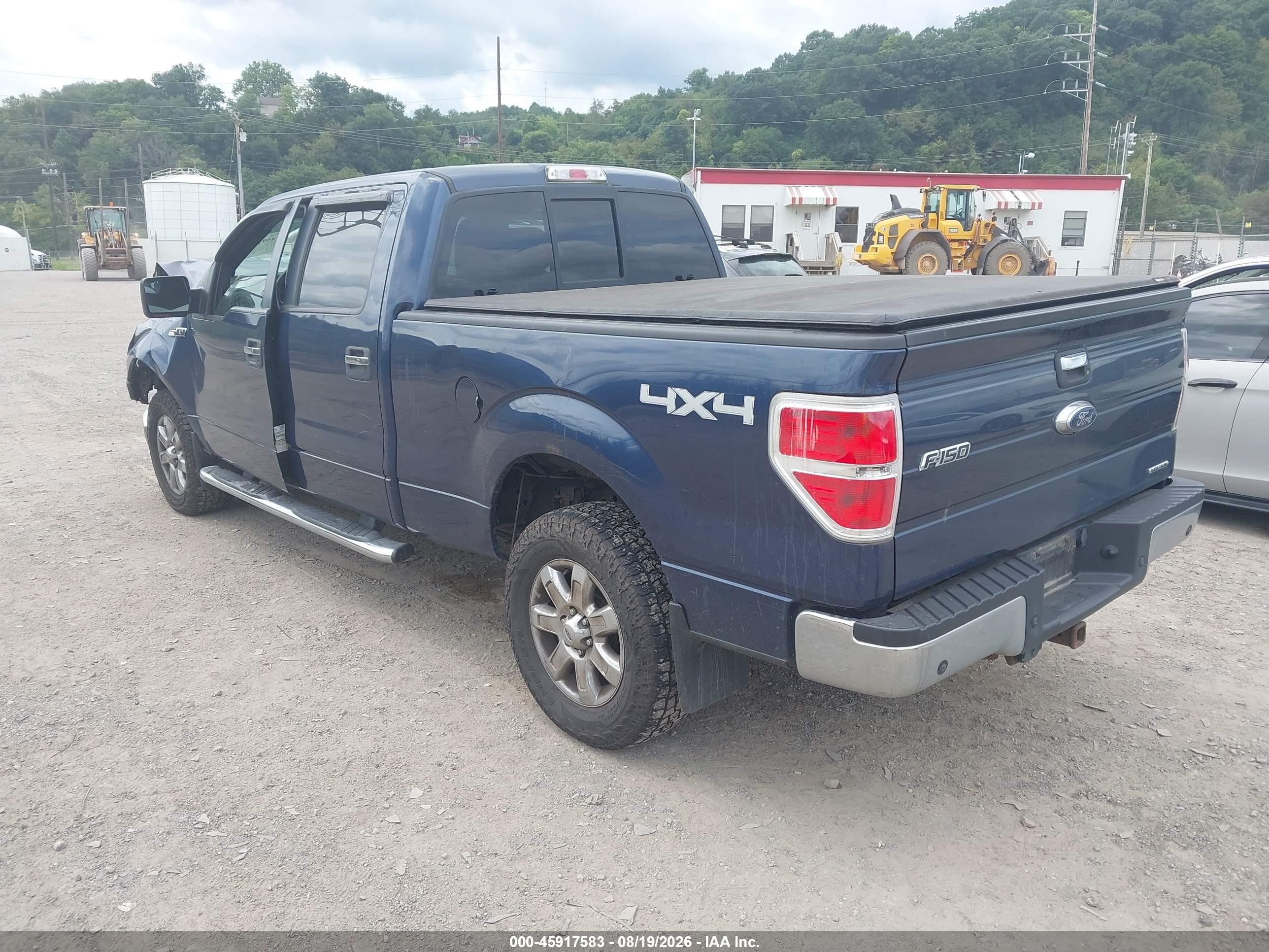 2013 Ford F-150 Xlt Blue vin: 1FTFW1EF5DFC55435