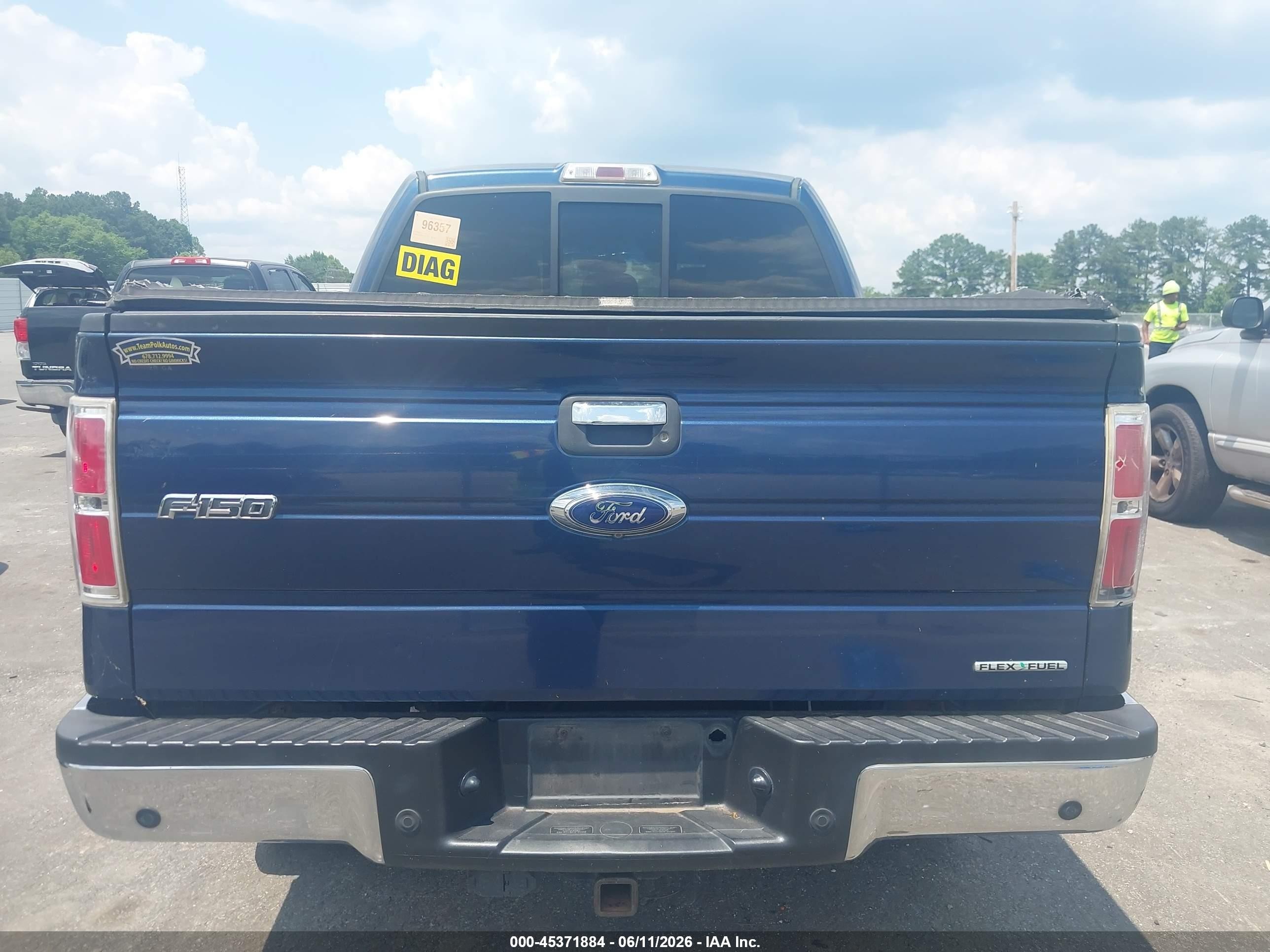 2013 Ford F-150 Xlt Blue vin: 1FTFW1EF5DFD61710