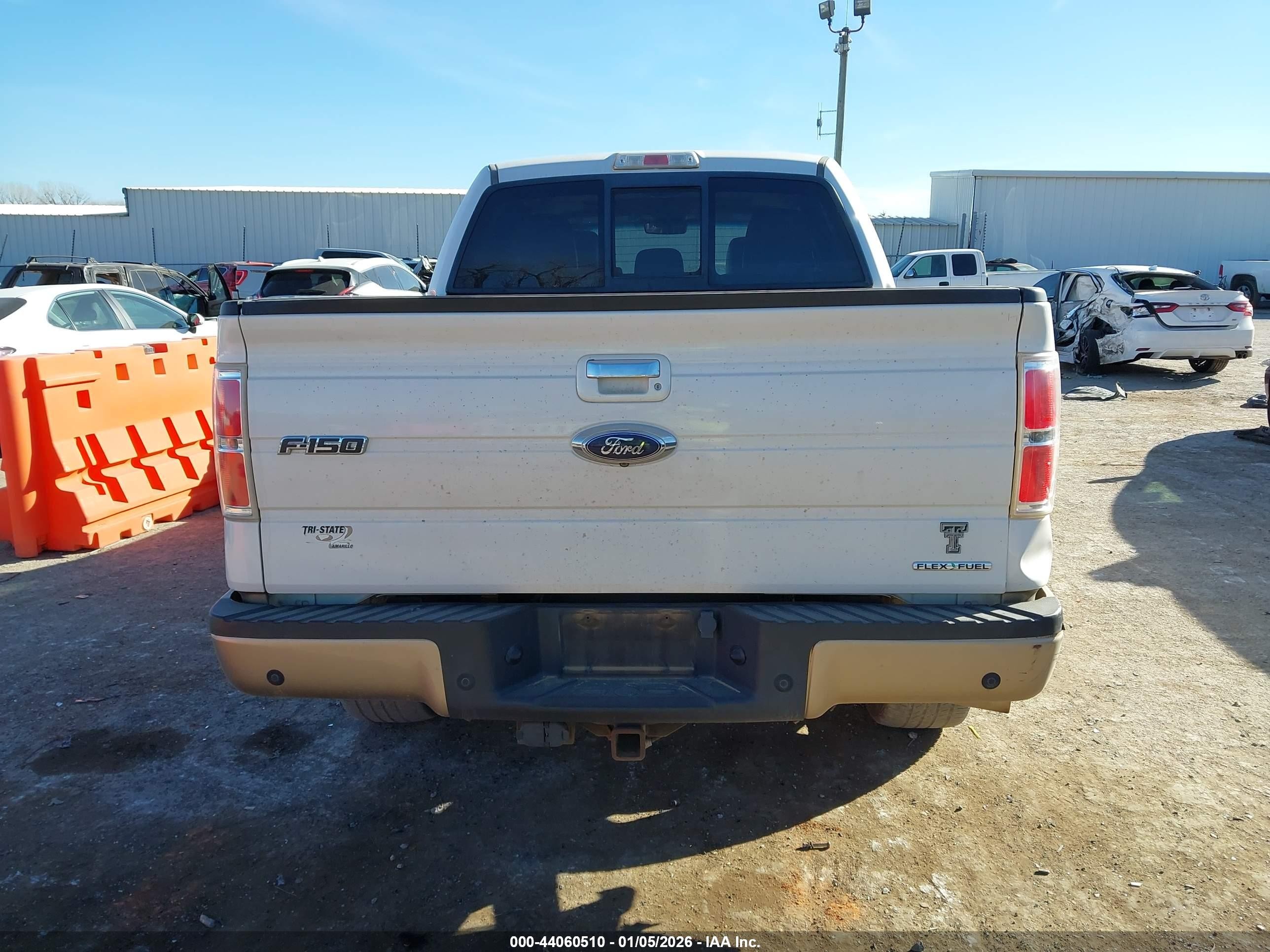 2013 Ford F-150 Lariat White vin: 1FTFW1EF5DKD53100