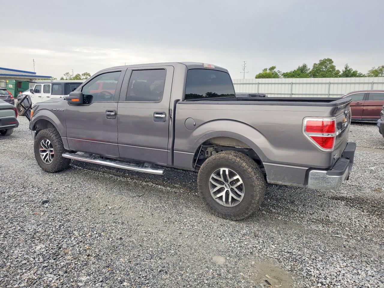 2013 Ford F150 Supercrew Gray vin: 1FTFW1EF5DKD69054