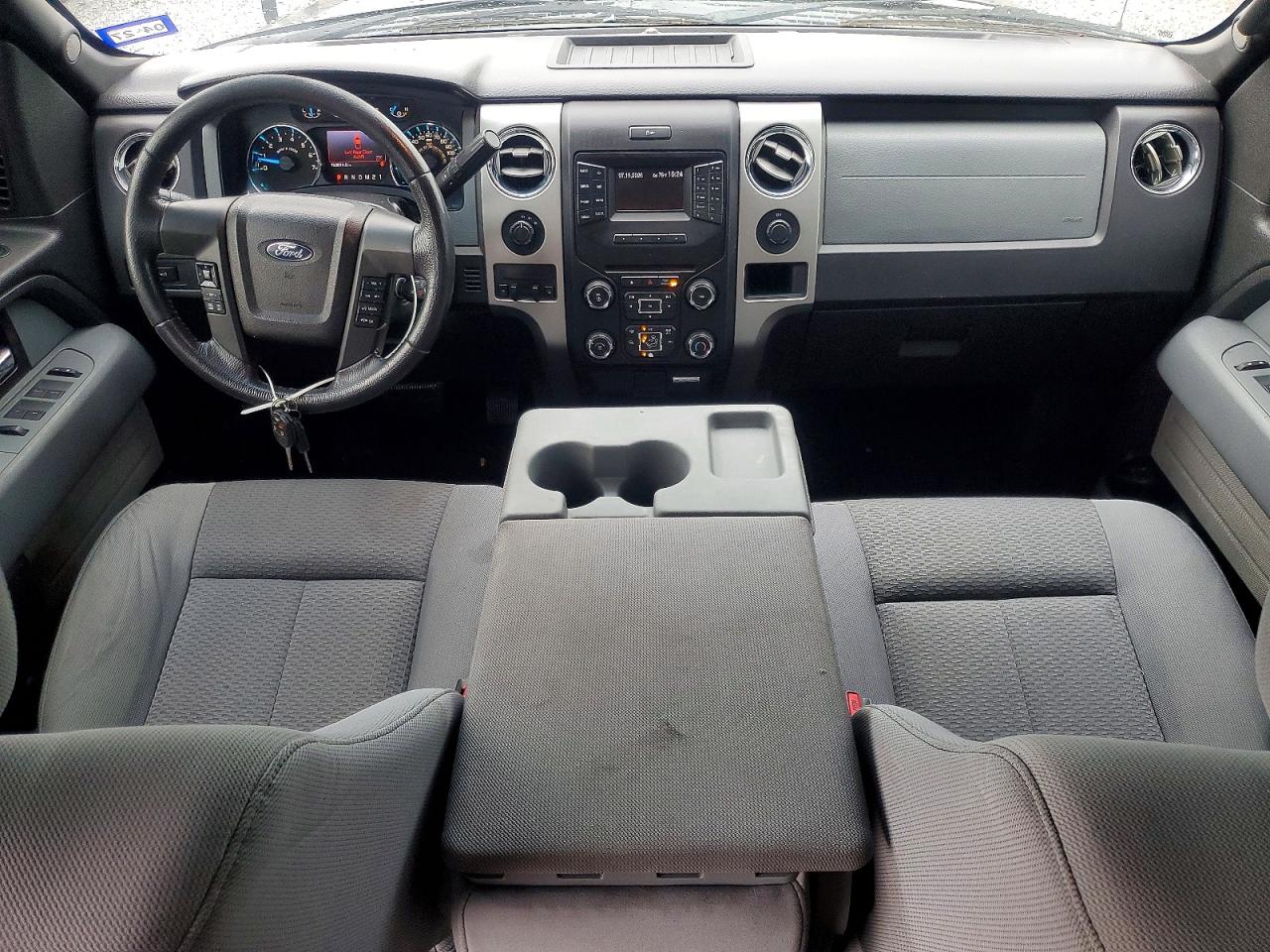 2013 Ford F150 Supercrew Gray vin: 1FTFW1EF5DKD69054
