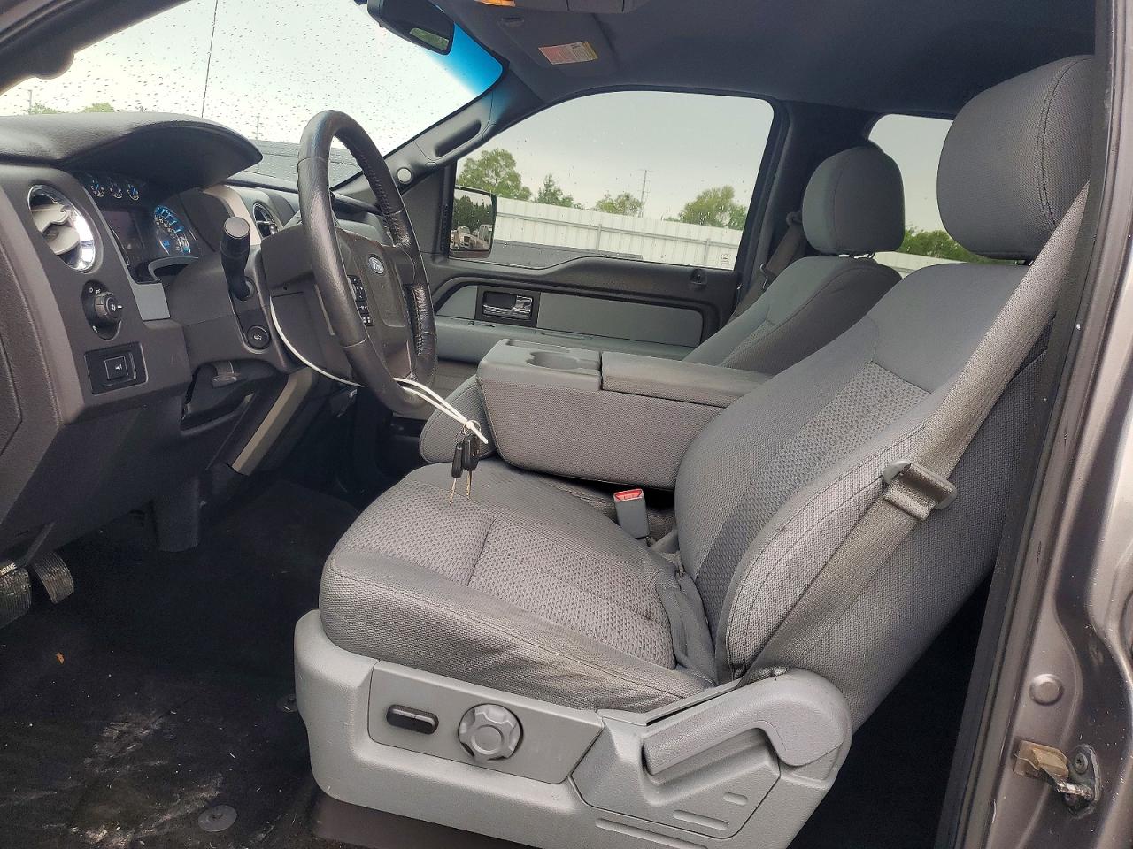 2013 Ford F150 Supercrew Gray vin: 1FTFW1EF5DKD69054