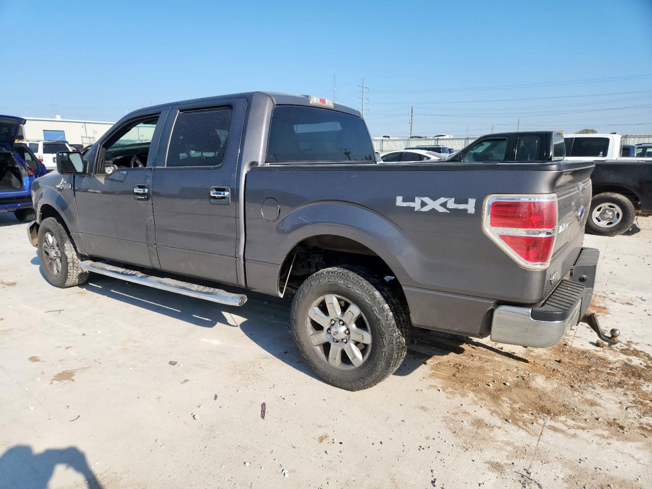 2013 Ford F150 Supercrew Gray vin: 1FTFW1EF5DKE69641