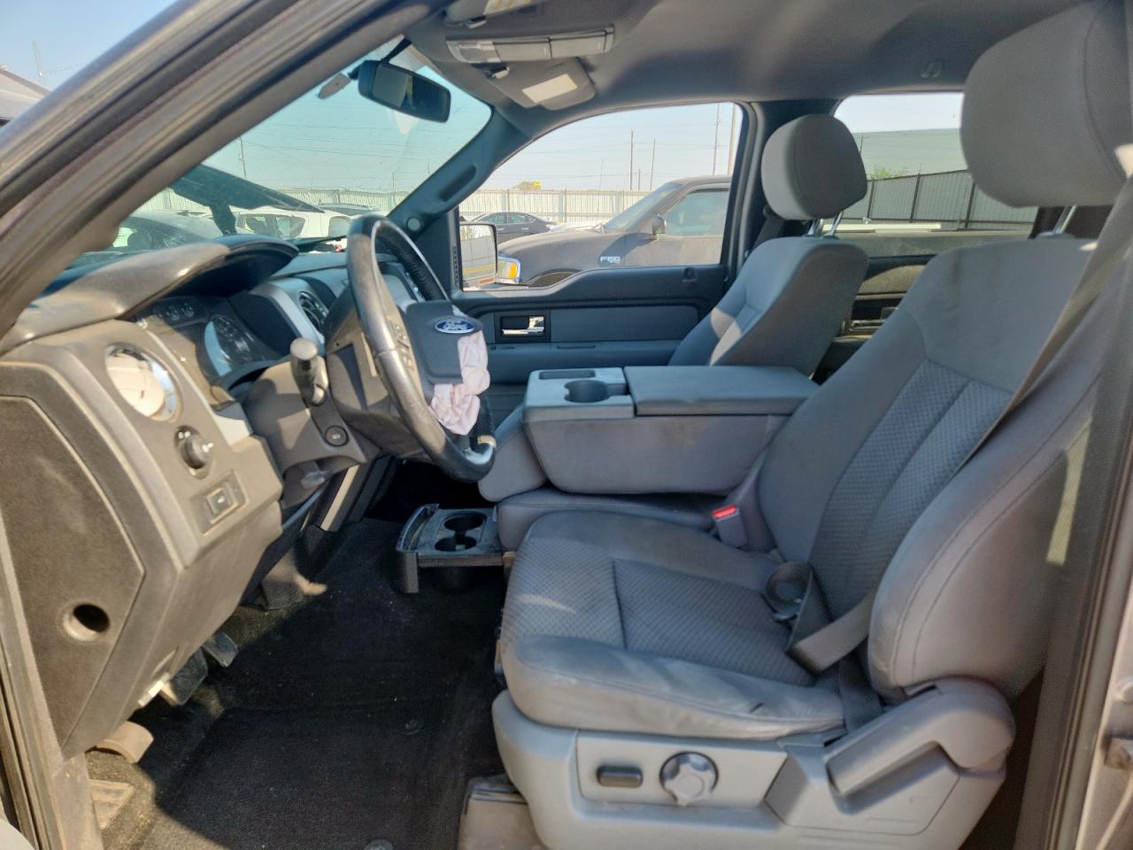 2013 Ford F150 Supercrew Gray vin: 1FTFW1EF5DKE69641