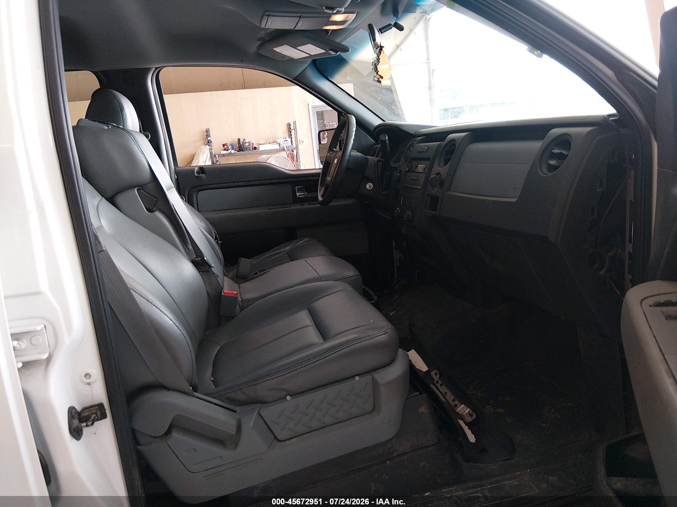 2013 Ford F-150 Xl White vin: 1FTFW1EF5DKE83815