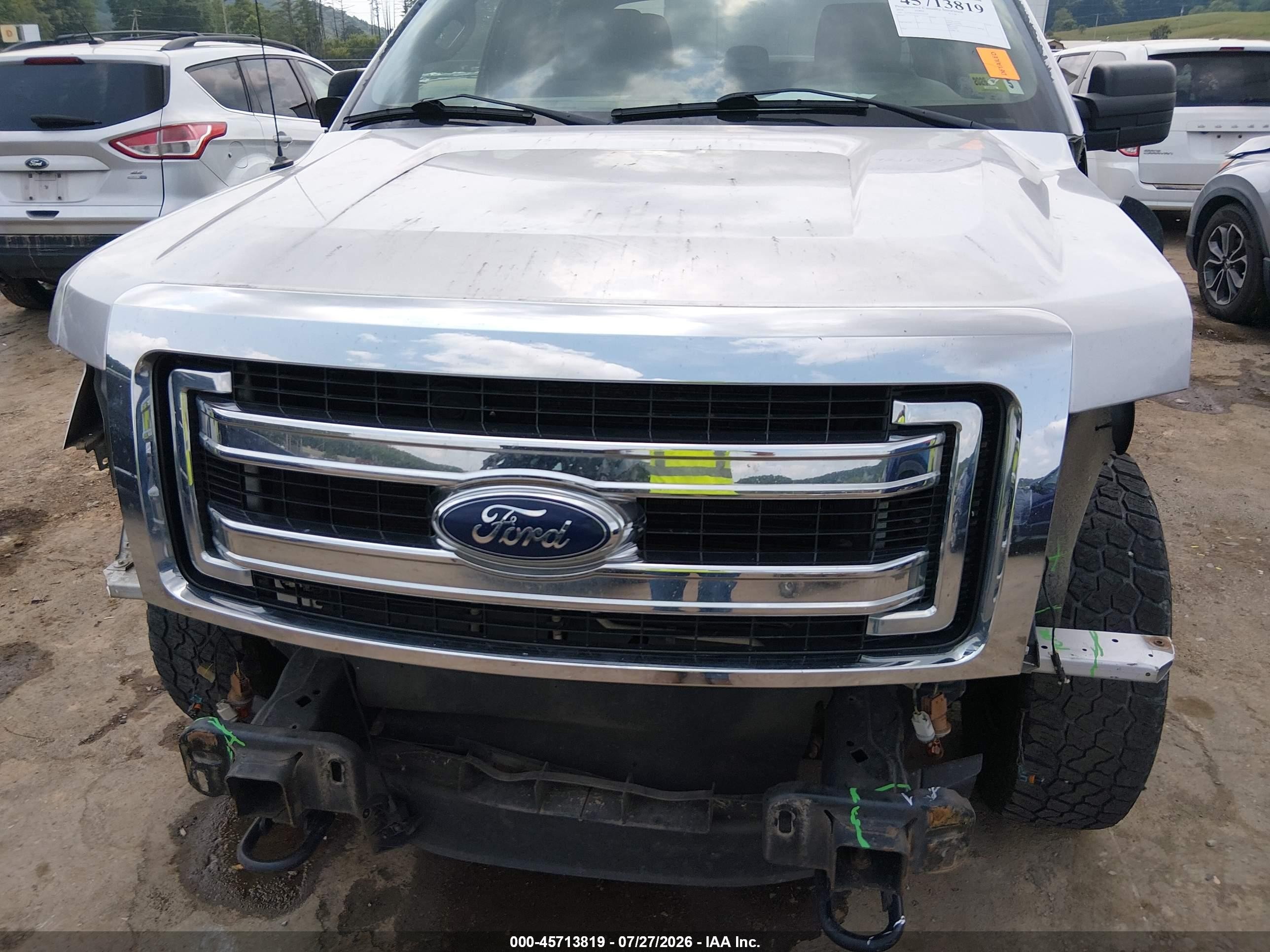 2014 Ford F-150 Xlt Серебряный vin: 1FTFW1EF5EFA31714