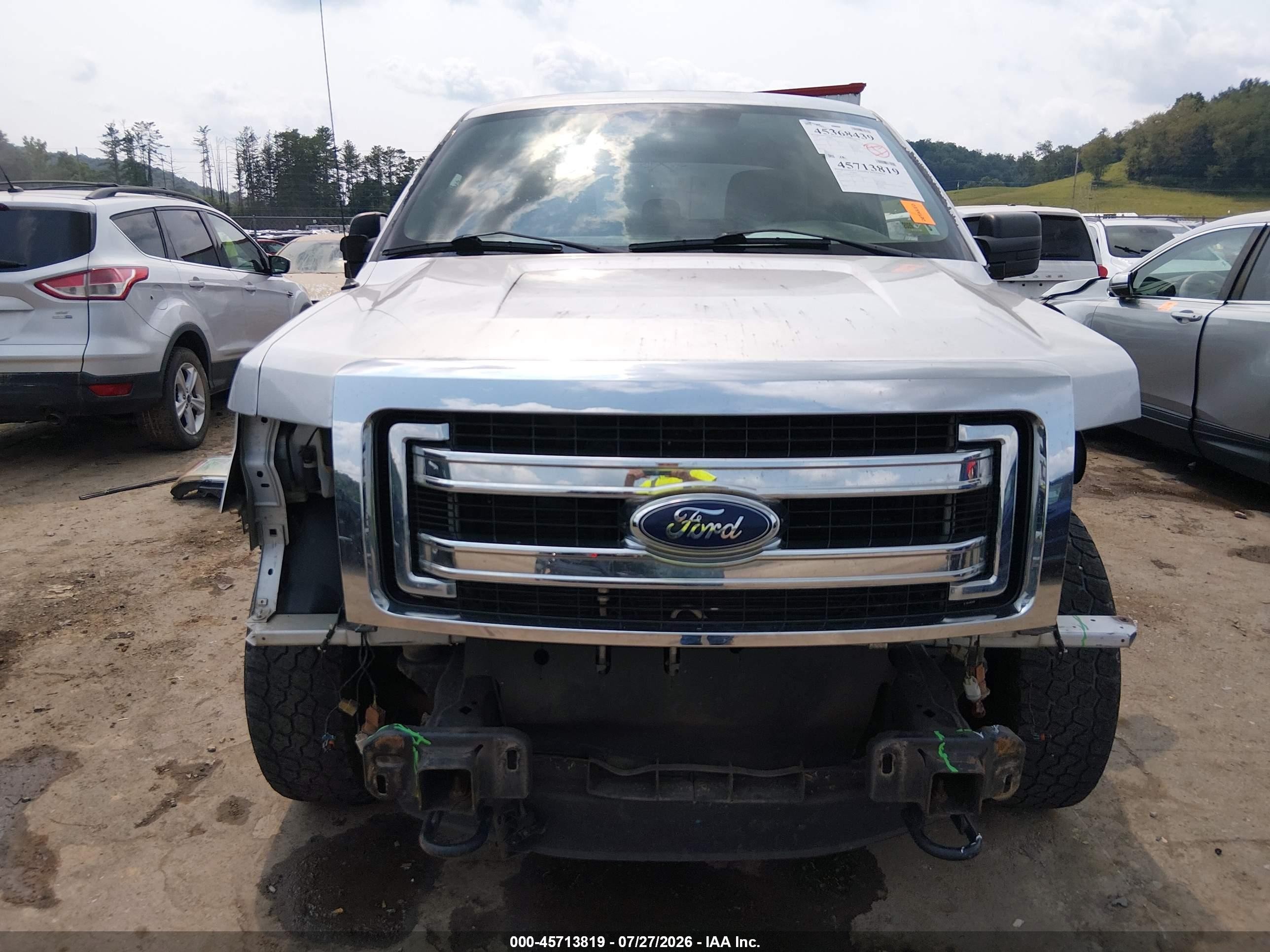 2014 Ford F-150 Xlt Серебряный vin: 1FTFW1EF5EFA31714