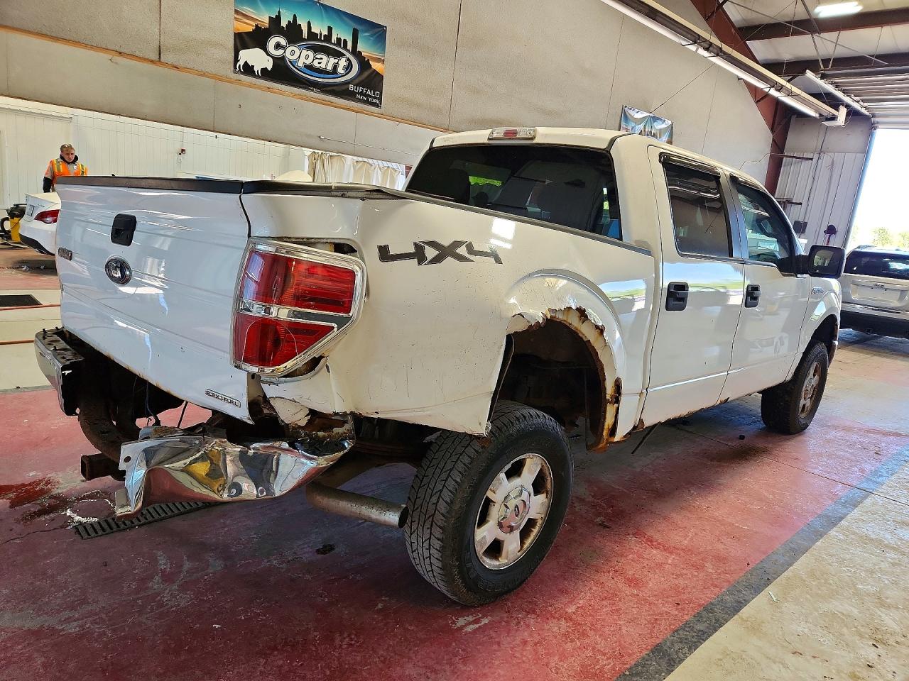 2014 Ford F150 Supercrew White vin: 1FTFW1EF5EFA31986