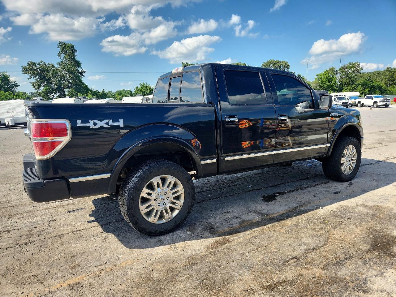 2014 Ford F150 Supercrew Black vin: 1FTFW1EF5EFA69637