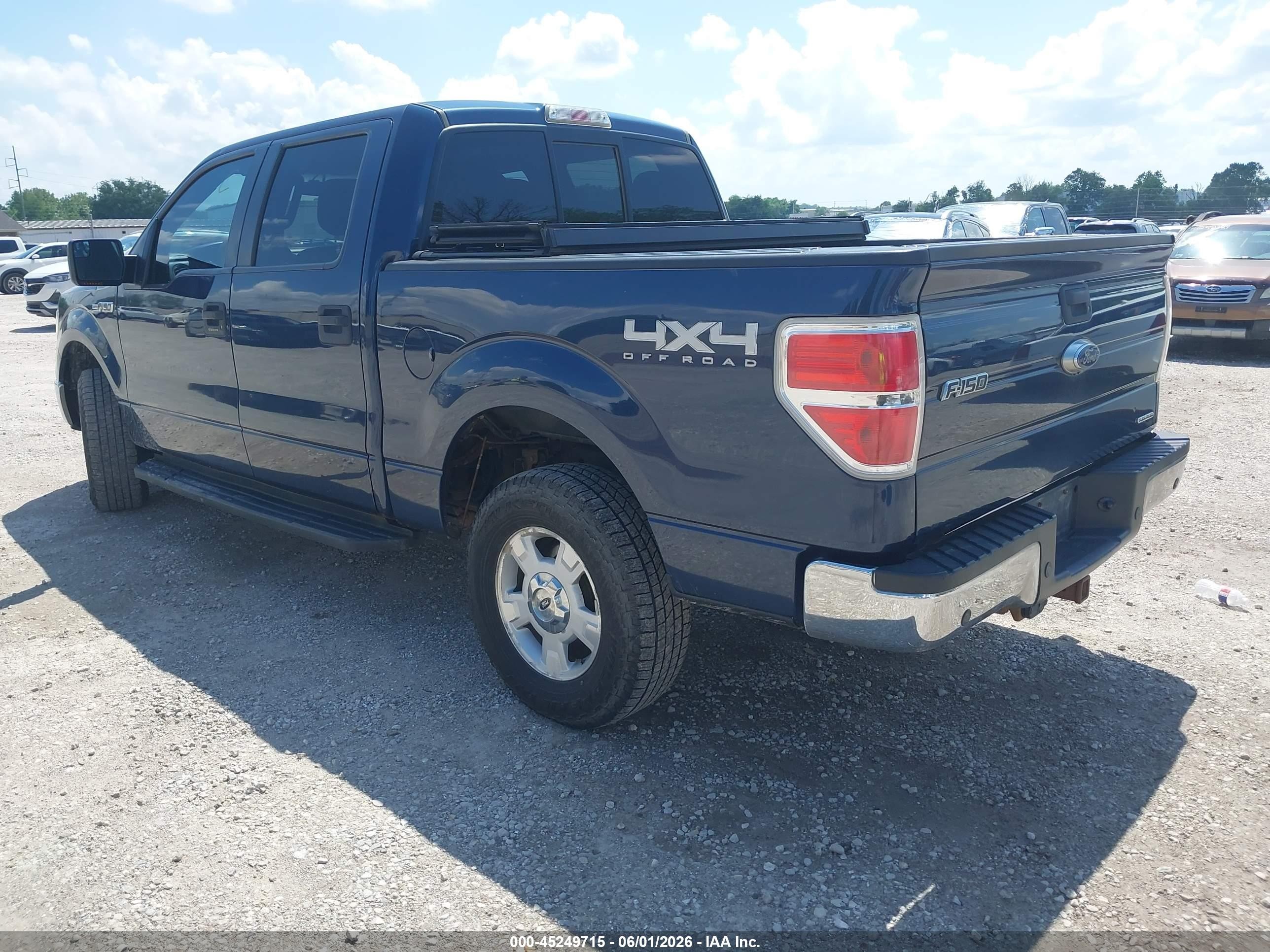 2014 Ford F-150 Xlt Blue vin: 1FTFW1EF5EFB03026