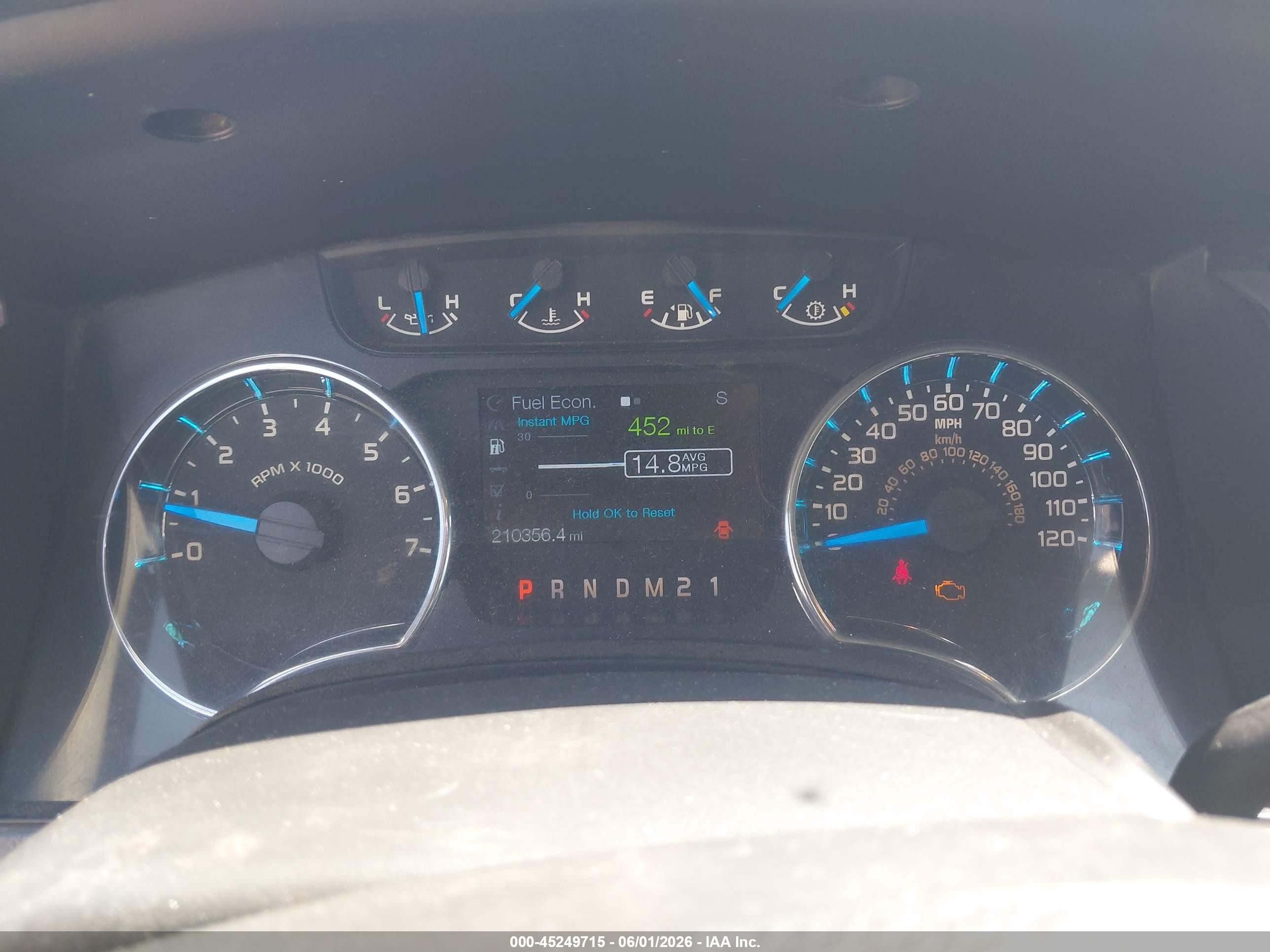 2014 Ford F-150 Xlt Blue vin: 1FTFW1EF5EFB03026
