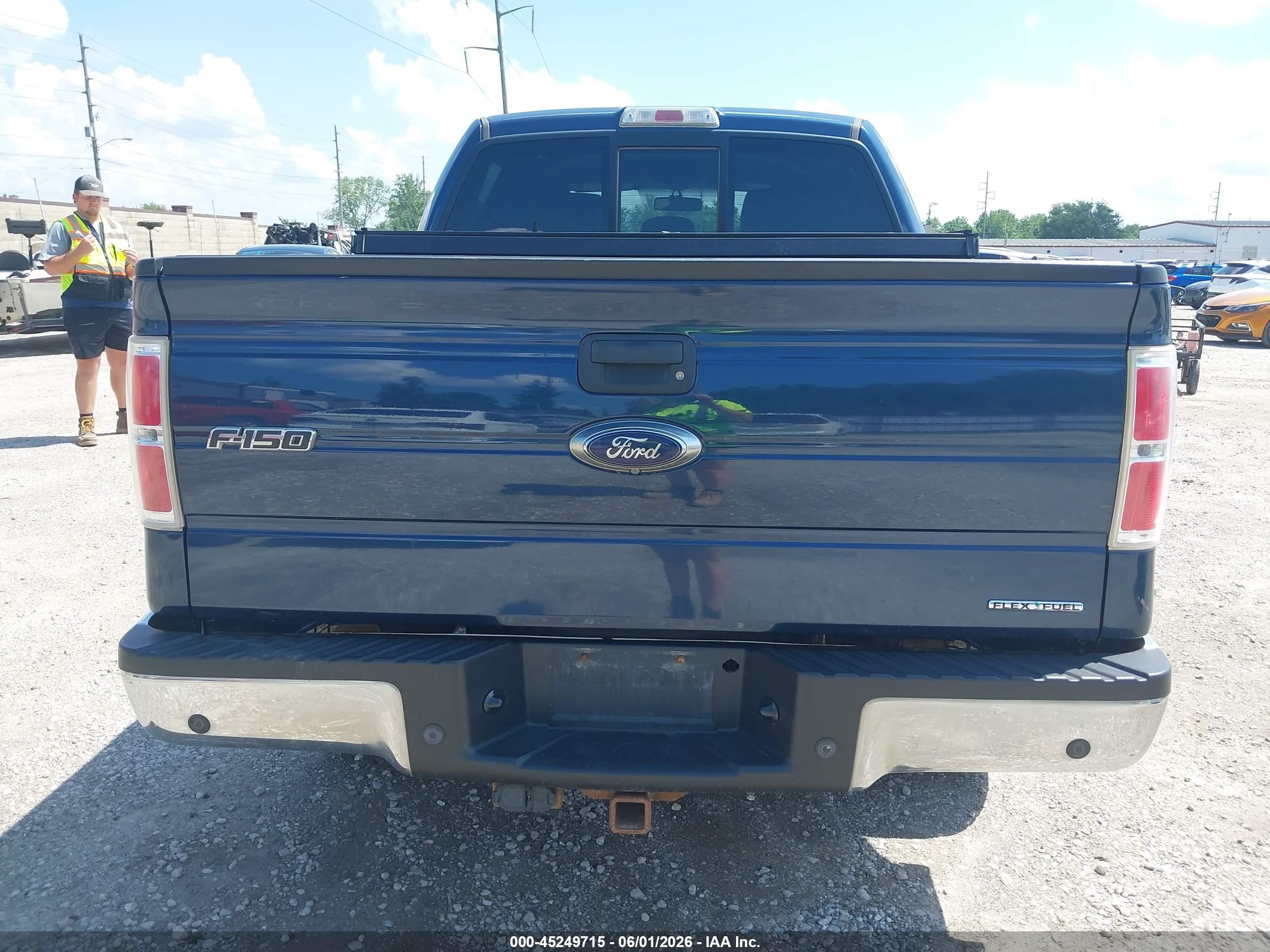 2014 Ford F-150 Xlt Blue vin: 1FTFW1EF5EFB03026