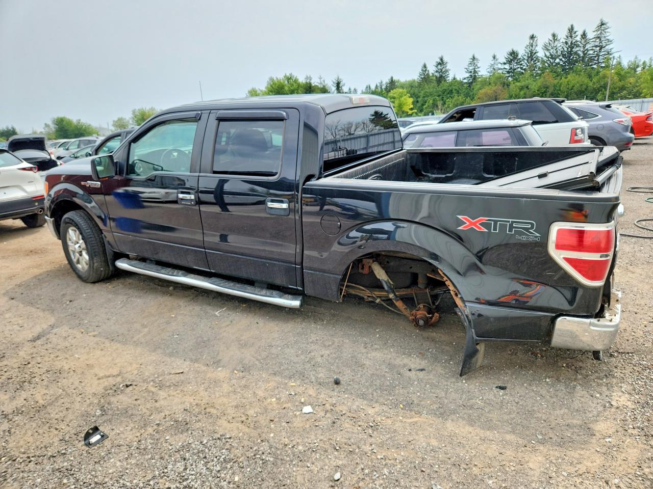 2014 Ford F150 Supercrew Black vin: 1FTFW1EF5EFB05102