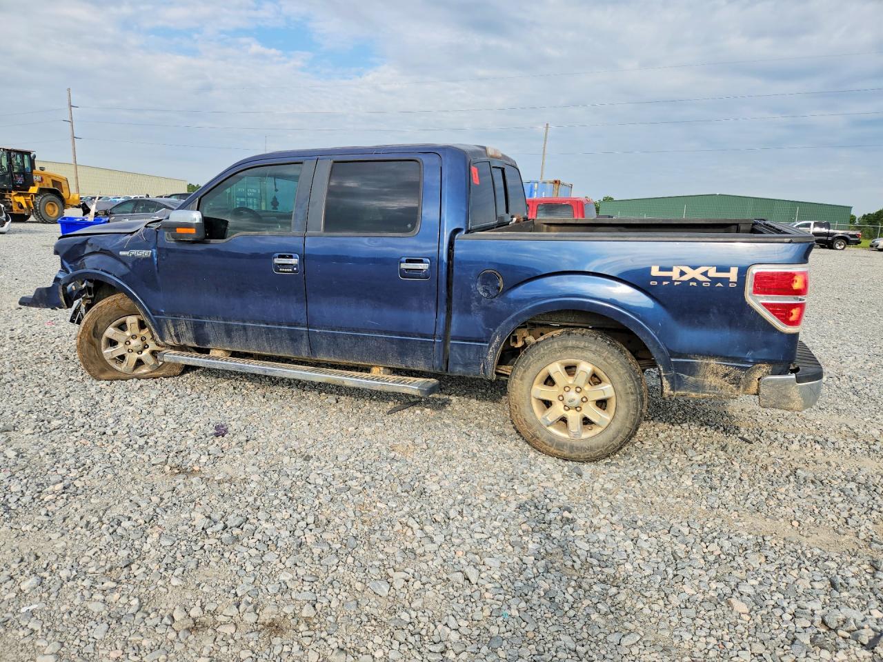 2014 Ford F150 Supercrew Blue vin: 1FTFW1EF5EFB15094