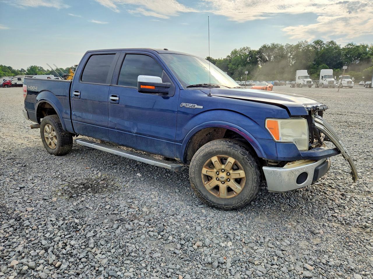 2014 Ford F150 Supercrew Blue vin: 1FTFW1EF5EFB15094