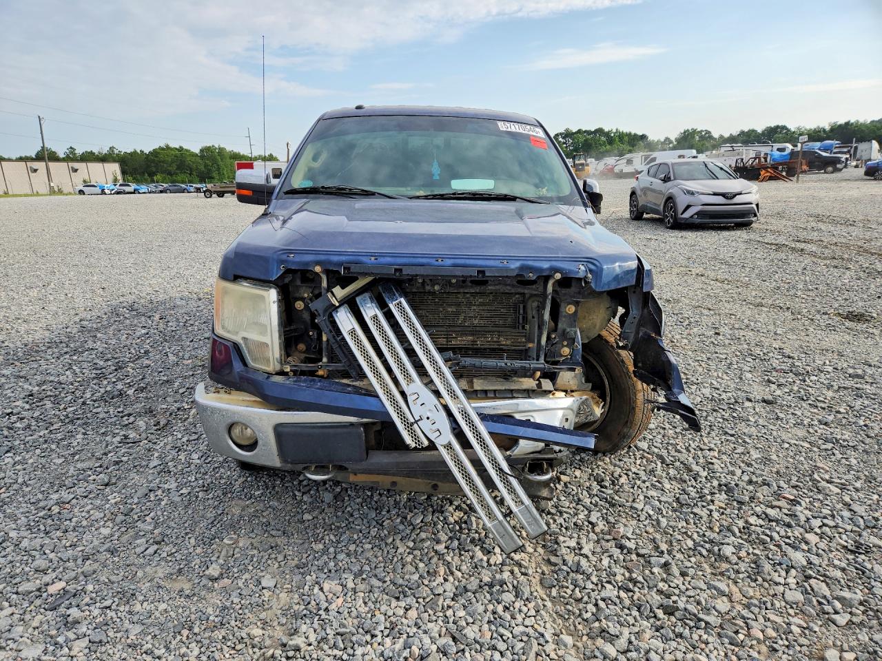 2014 Ford F150 Supercrew Blue vin: 1FTFW1EF5EFB15094