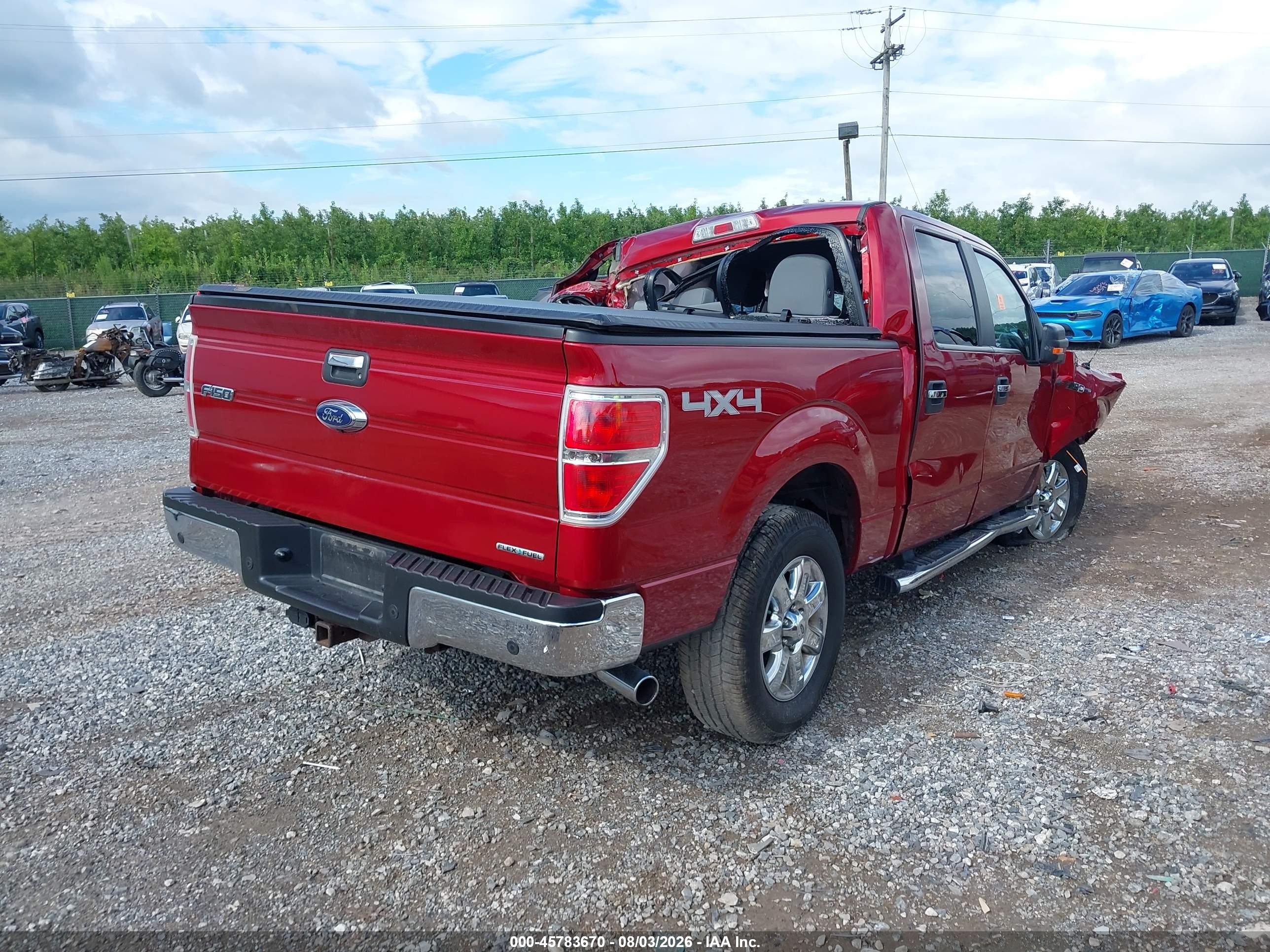 2014 Ford F-150 Xlt Красный vin: 1FTFW1EF5EFB54834