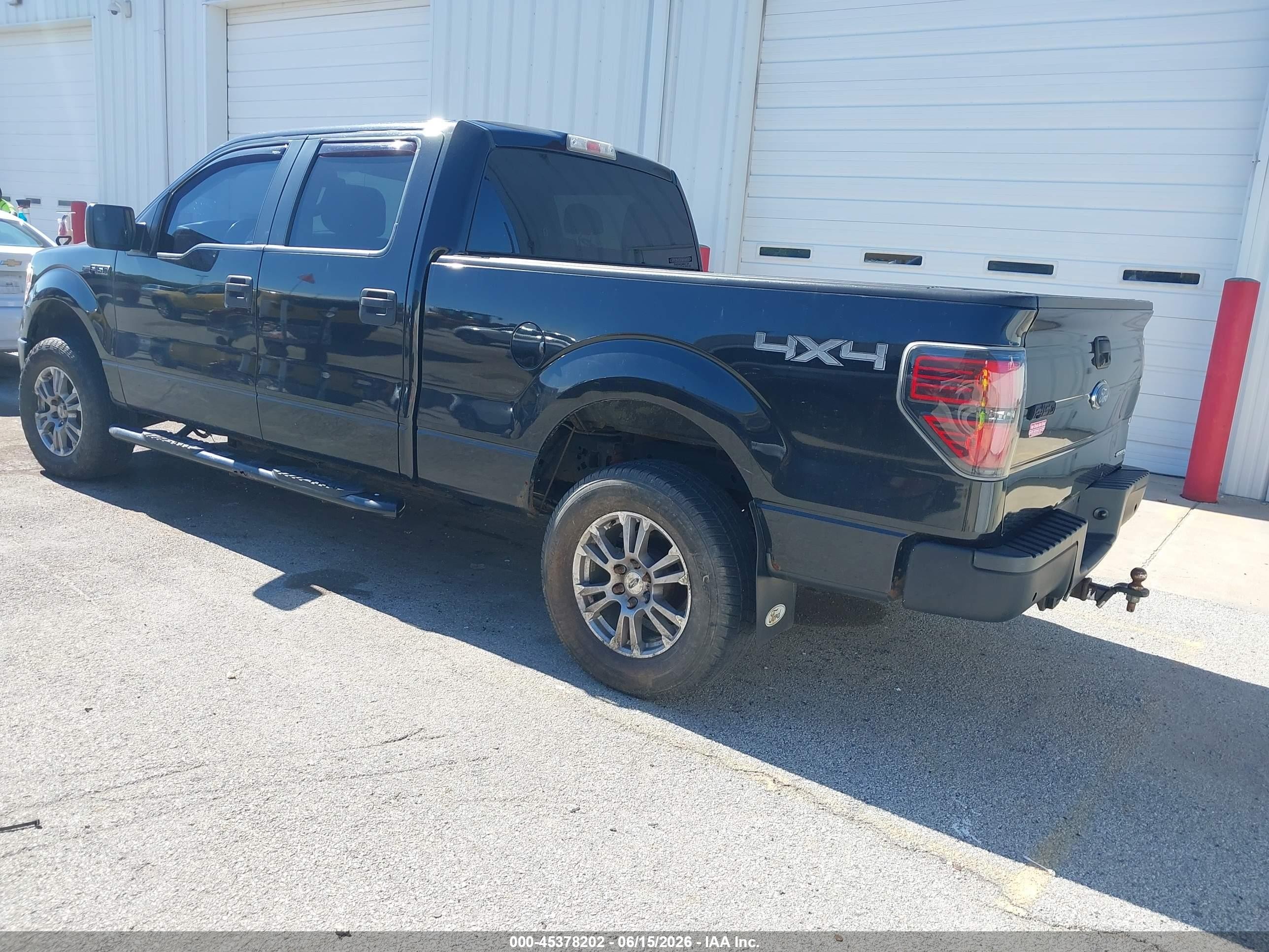 2014 Ford F-150 Xlt Black vin: 1FTFW1EF5EFC44825