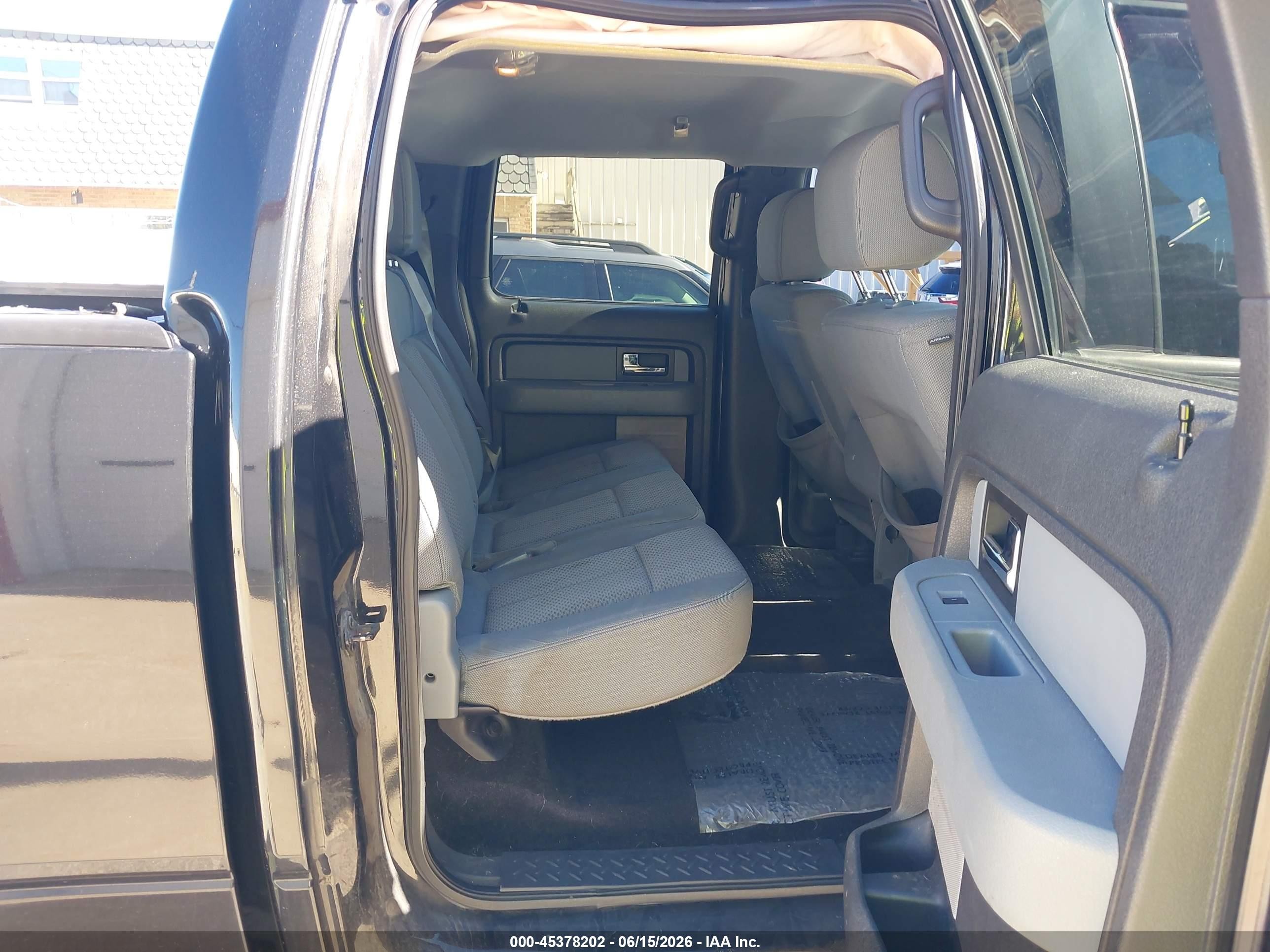 2014 Ford F-150 Xlt Black vin: 1FTFW1EF5EFC44825