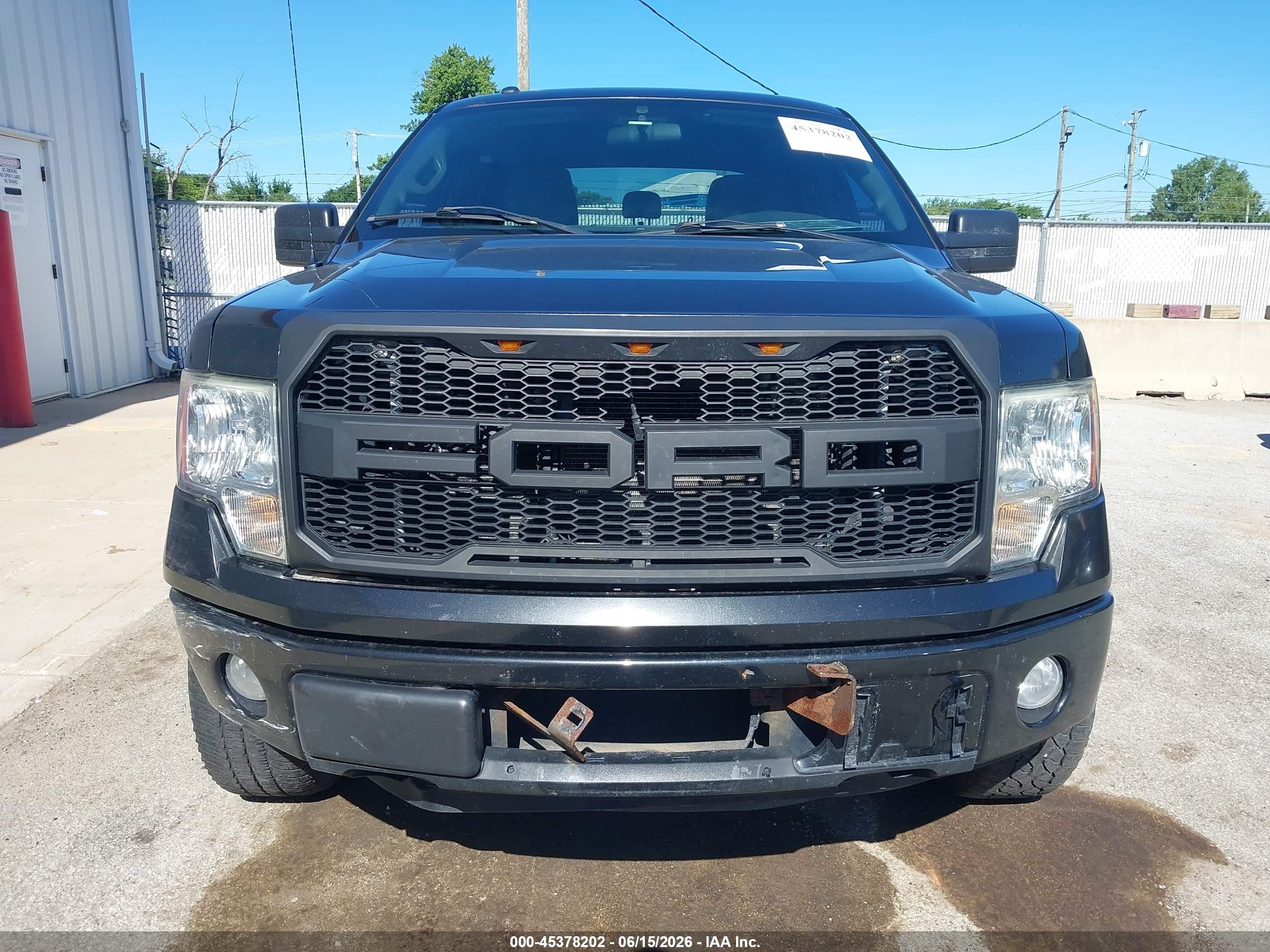 2014 Ford F-150 Xlt Black vin: 1FTFW1EF5EFC44825