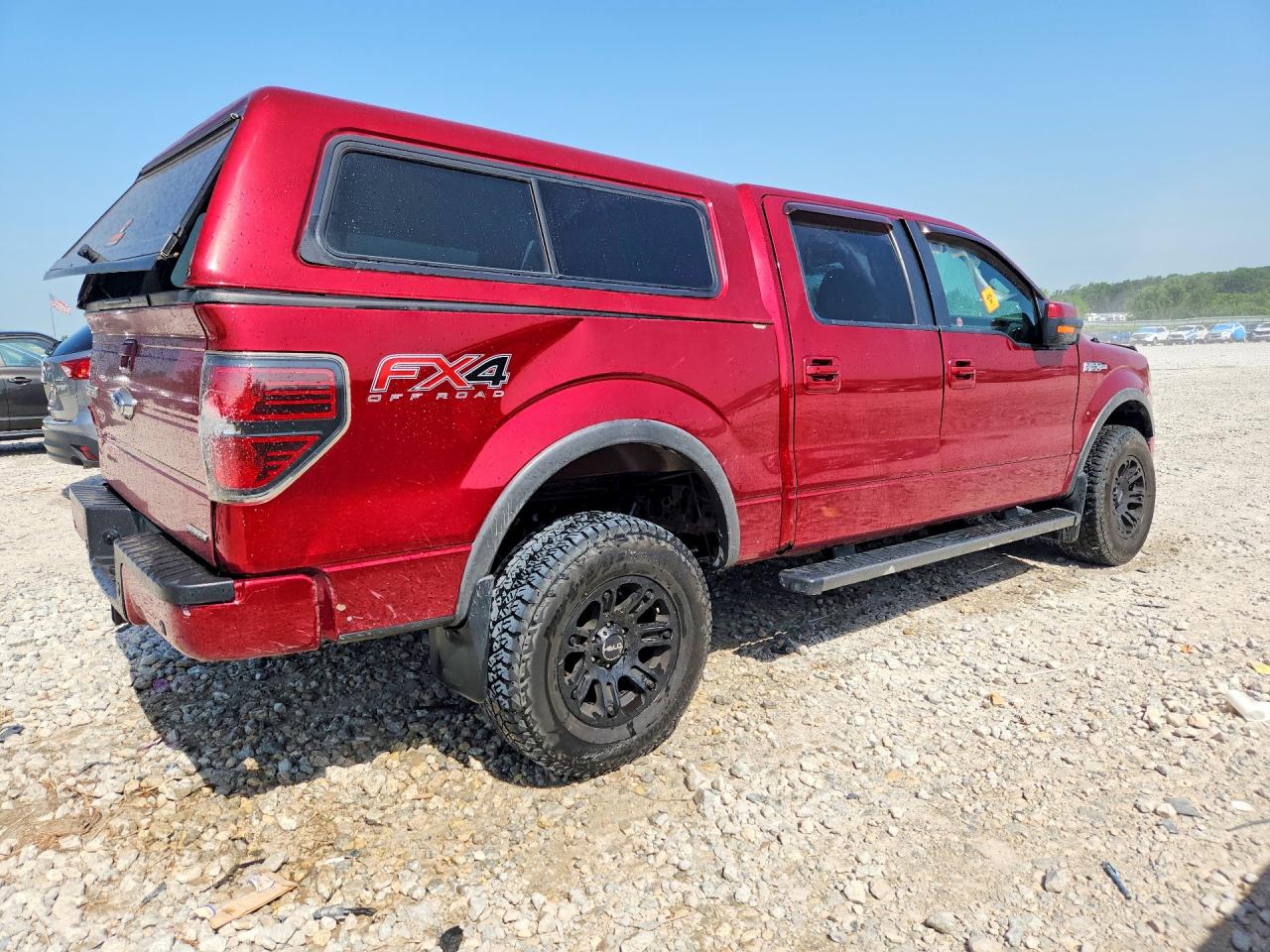 2014 Ford F150 Supercrew Red vin: 1FTFW1EF5EFC75427
