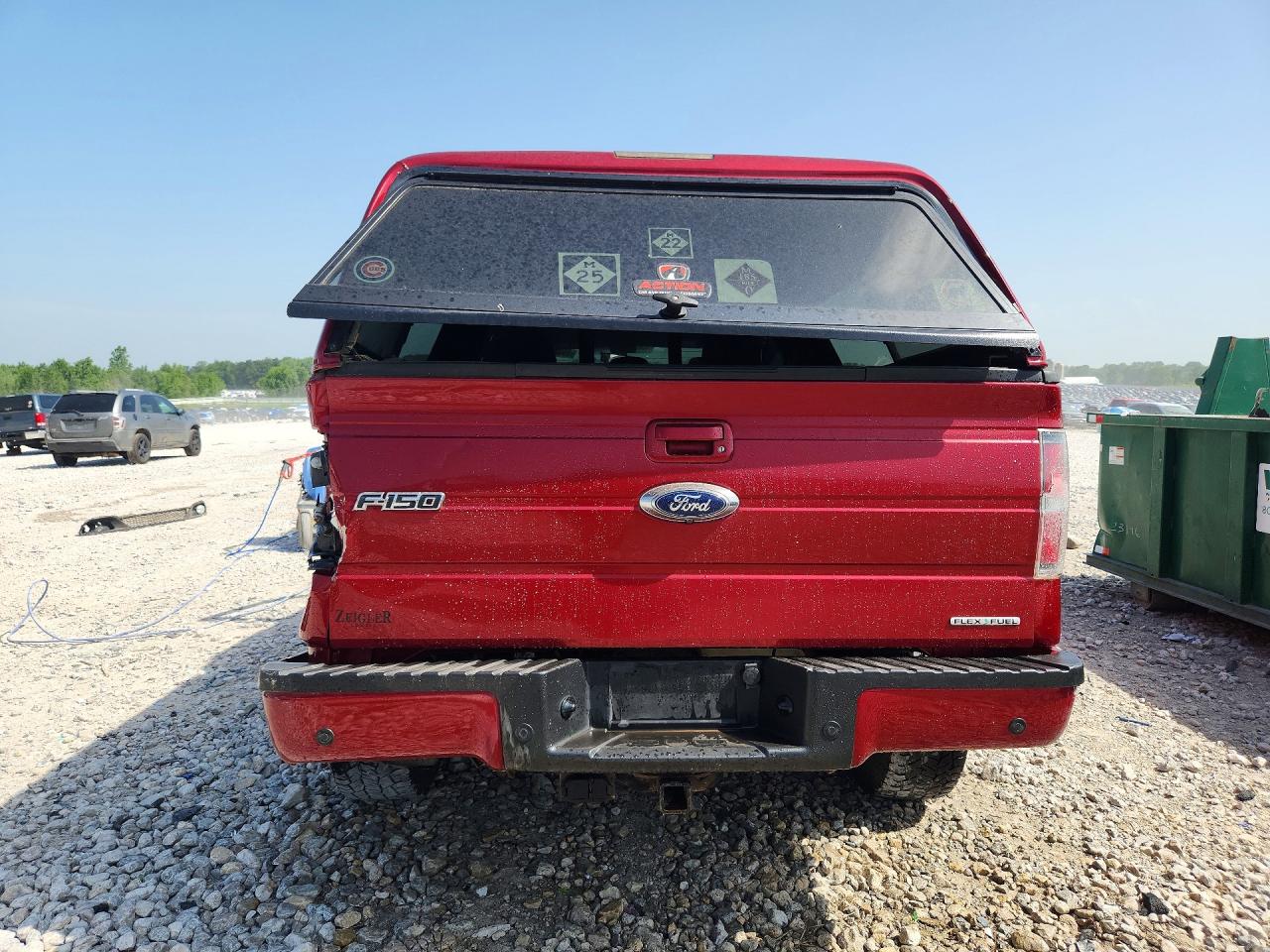 2014 Ford F150 Supercrew Red vin: 1FTFW1EF5EFC75427