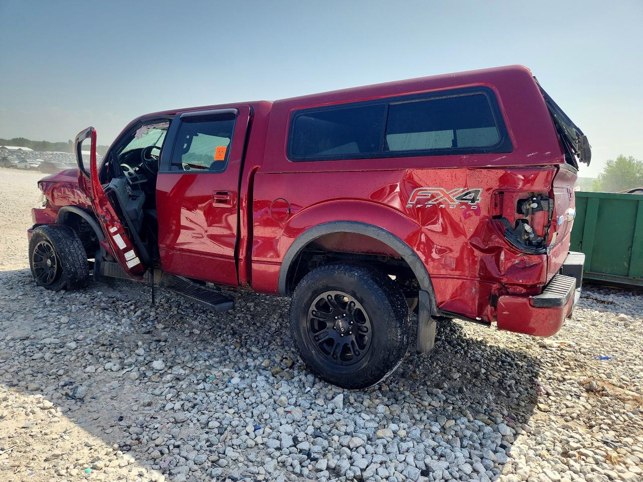 2014 Ford F150 Supercrew Red vin: 1FTFW1EF5EFC75427