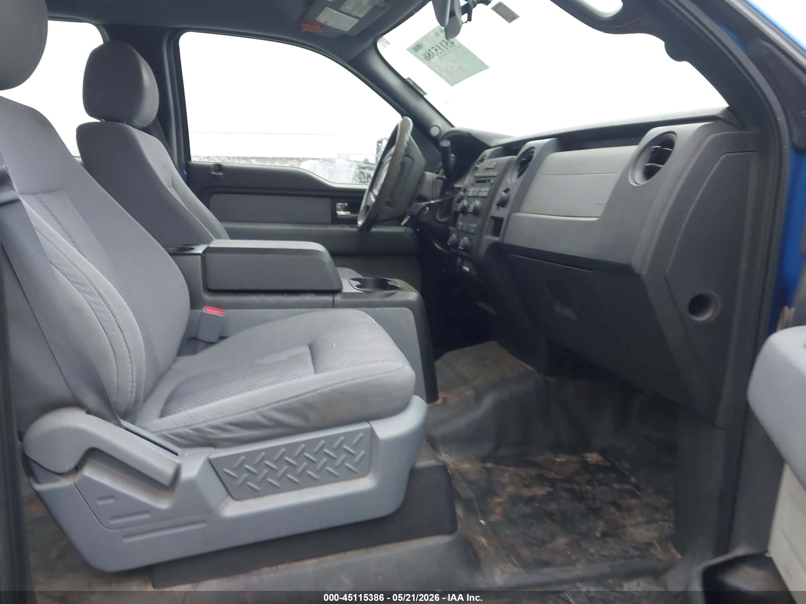 2014 Ford F-150 Stx Blue vin: 1FTFW1EF5EFD09432