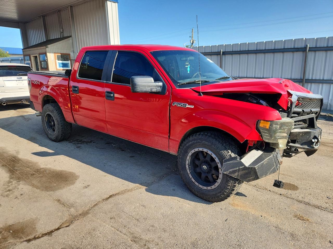 2014 Ford F150 Supercrew Red vin: 1FTFW1EF5EKD12063