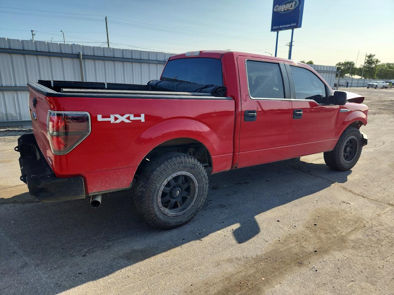 2014 Ford F150 Supercrew Red vin: 1FTFW1EF5EKD12063
