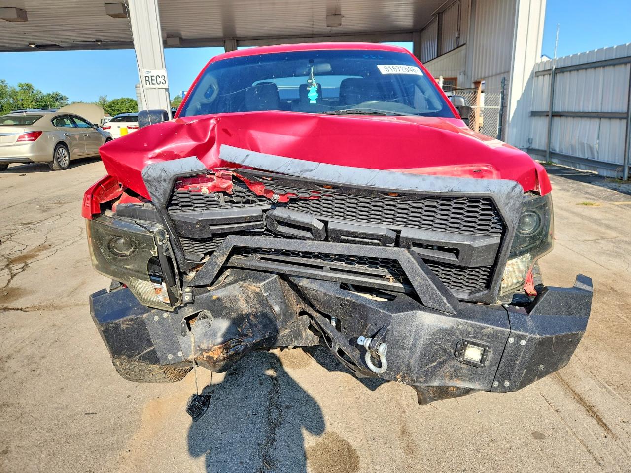 2014 Ford F150 Supercrew Red vin: 1FTFW1EF5EKD12063