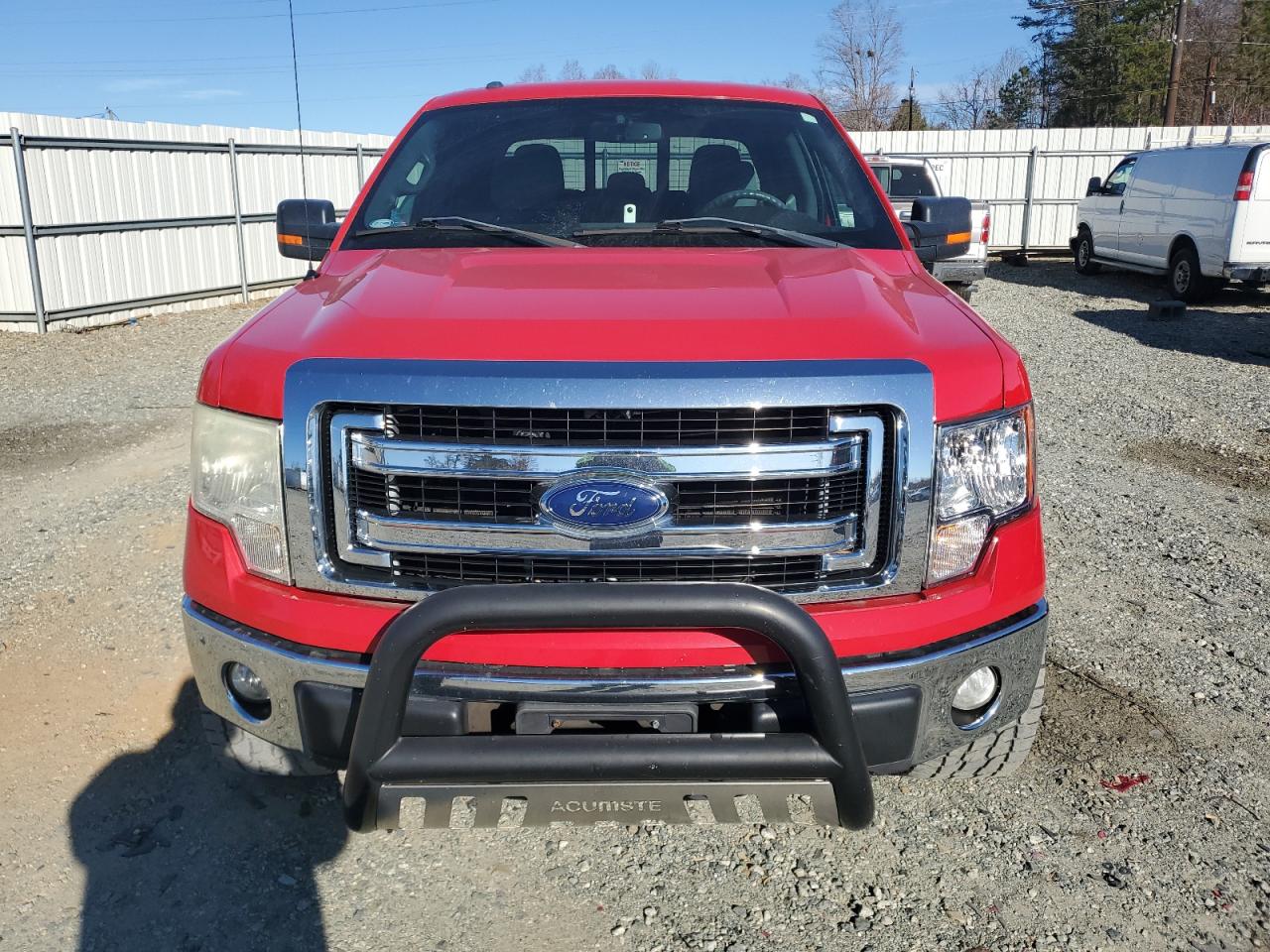 2014 Ford F150 Supercrew Red vin: 1FTFW1EF5EKD34077