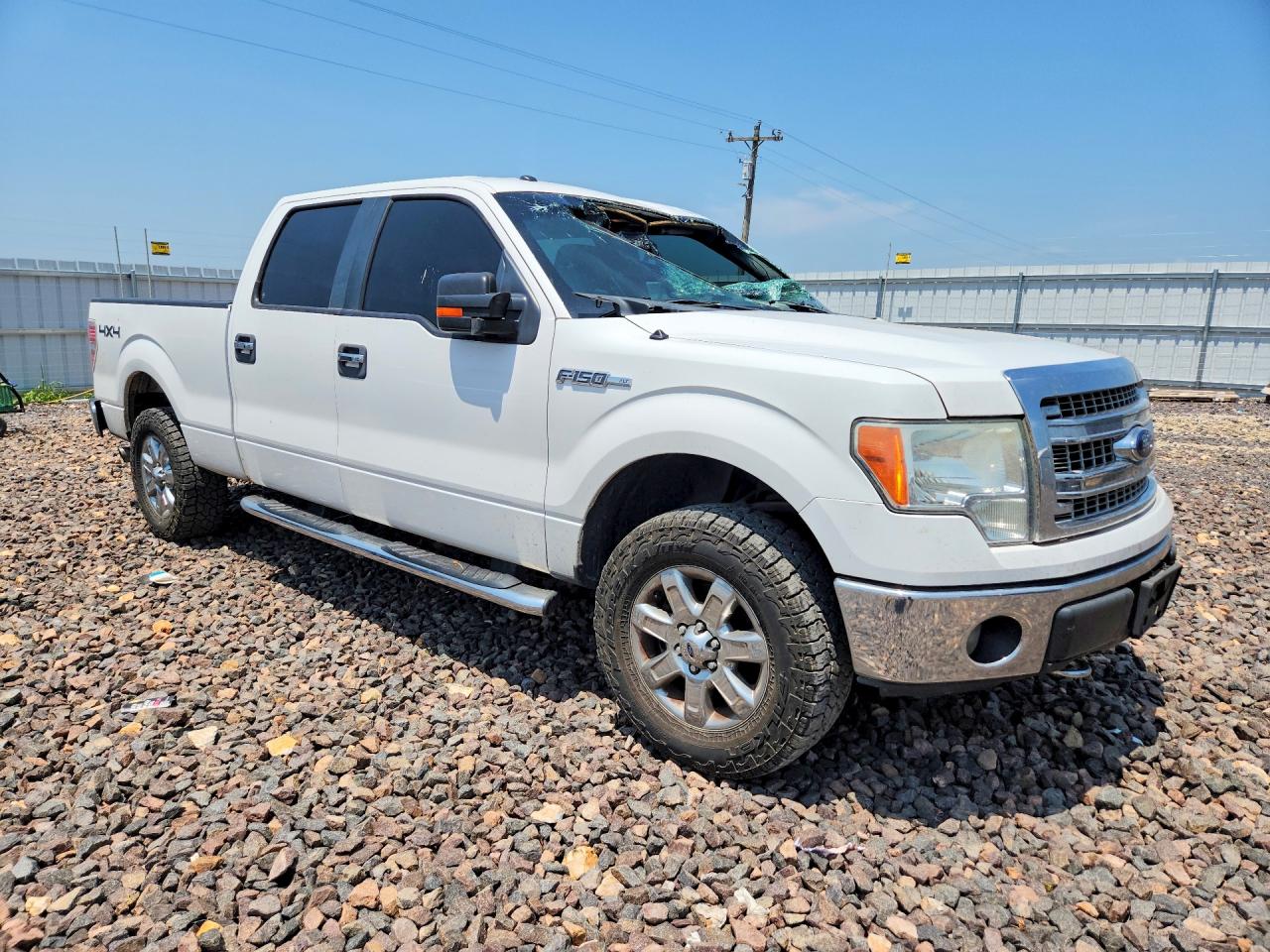 2014 Ford F150 Supercrew White vin: 1FTFW1EF5EKD59609