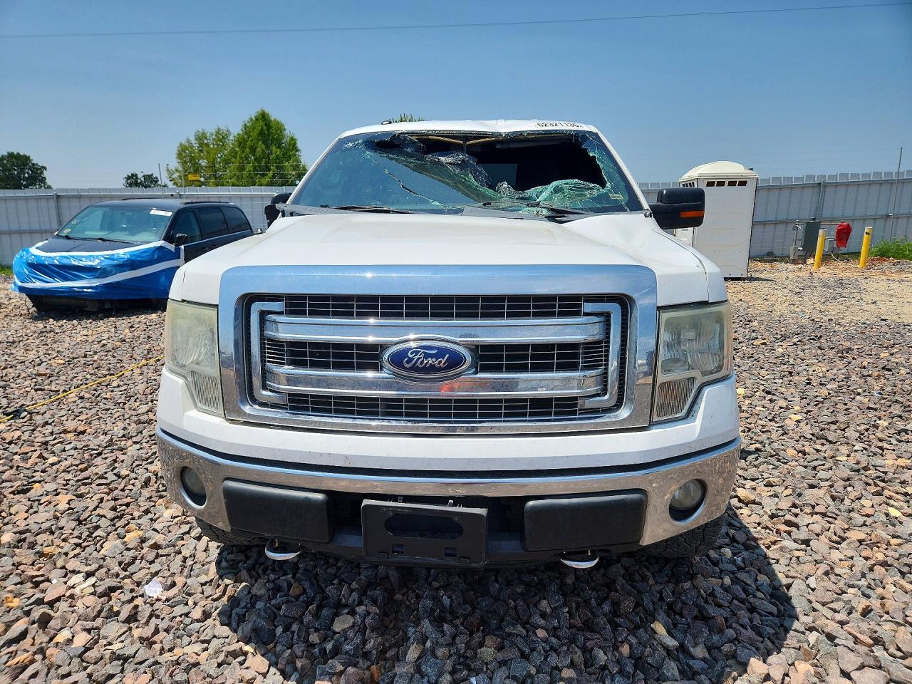 2014 Ford F150 Supercrew White vin: 1FTFW1EF5EKD59609