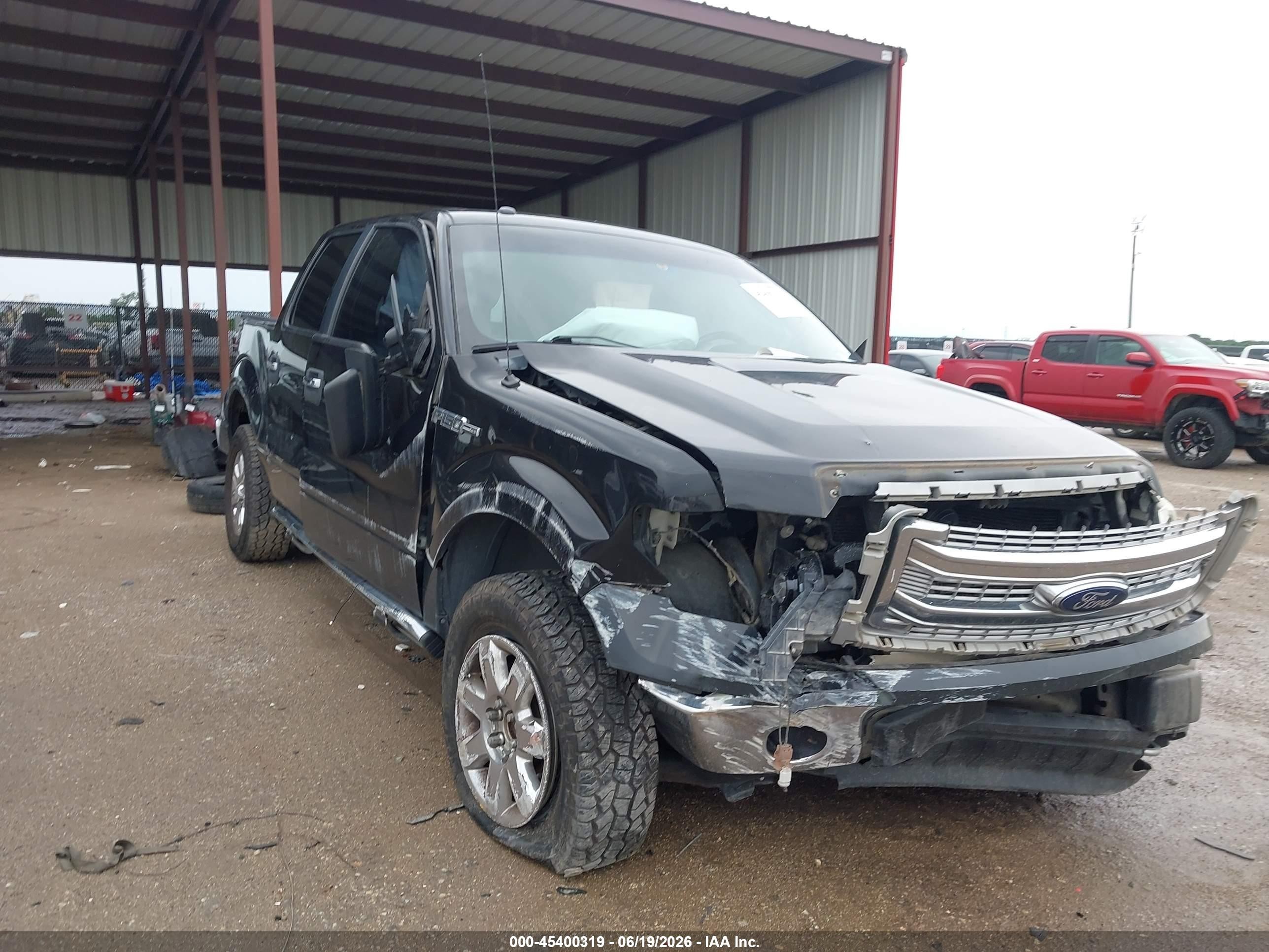 2014 Ford F-150 Xlt Black vin: 1FTFW1EF5EKD73784
