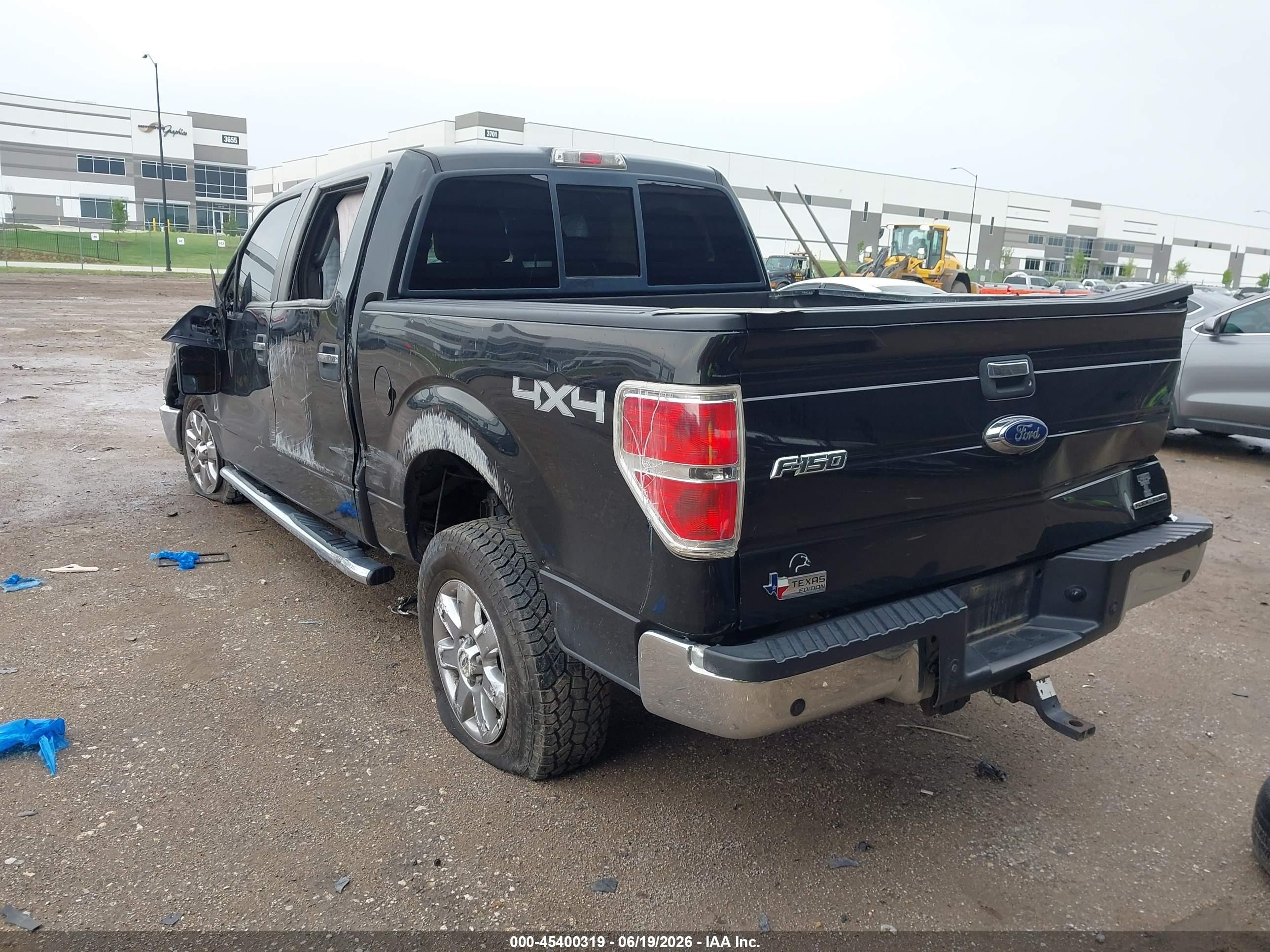 2014 Ford F-150 Xlt Black vin: 1FTFW1EF5EKD73784