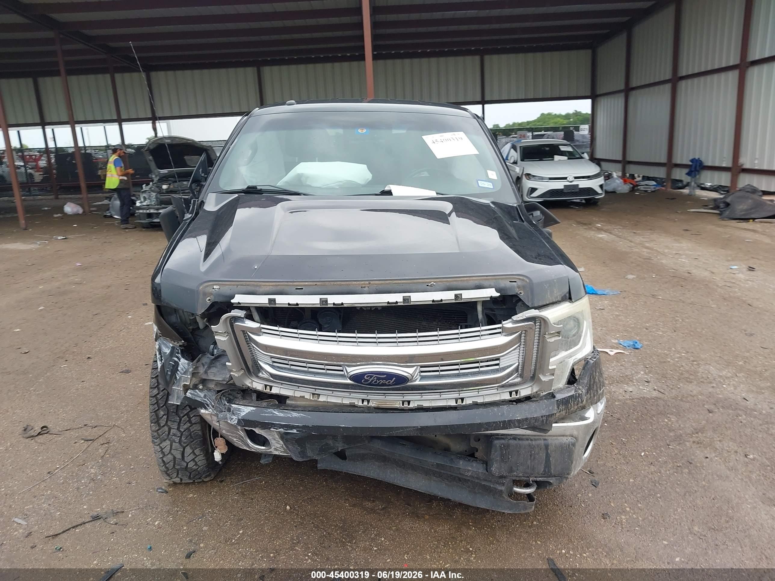 2014 Ford F-150 Xlt Black vin: 1FTFW1EF5EKD73784
