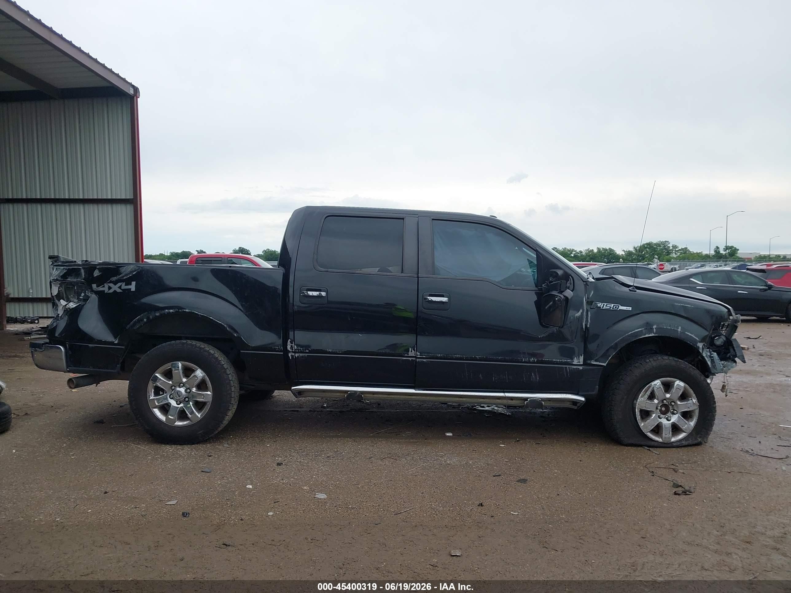 2014 Ford F-150 Xlt Black vin: 1FTFW1EF5EKD73784
