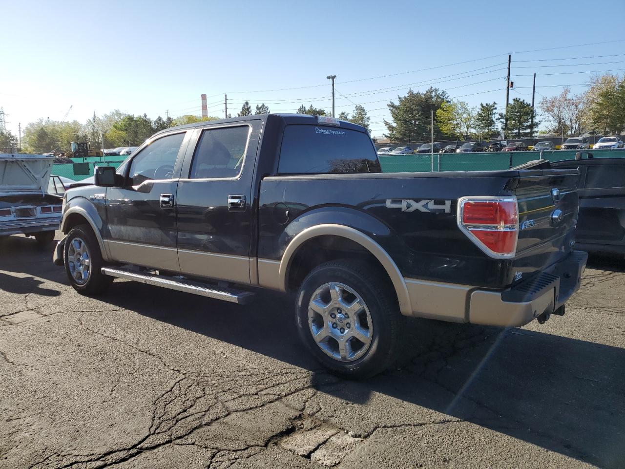2014 Ford F150 Supercrew Black vin: 1FTFW1EF5EKD74630
