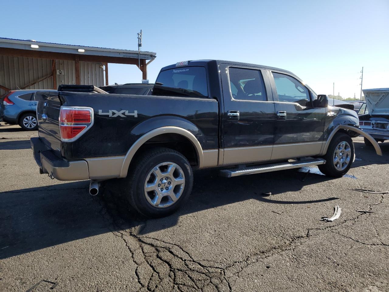 2014 Ford F150 Supercrew Black vin: 1FTFW1EF5EKD74630