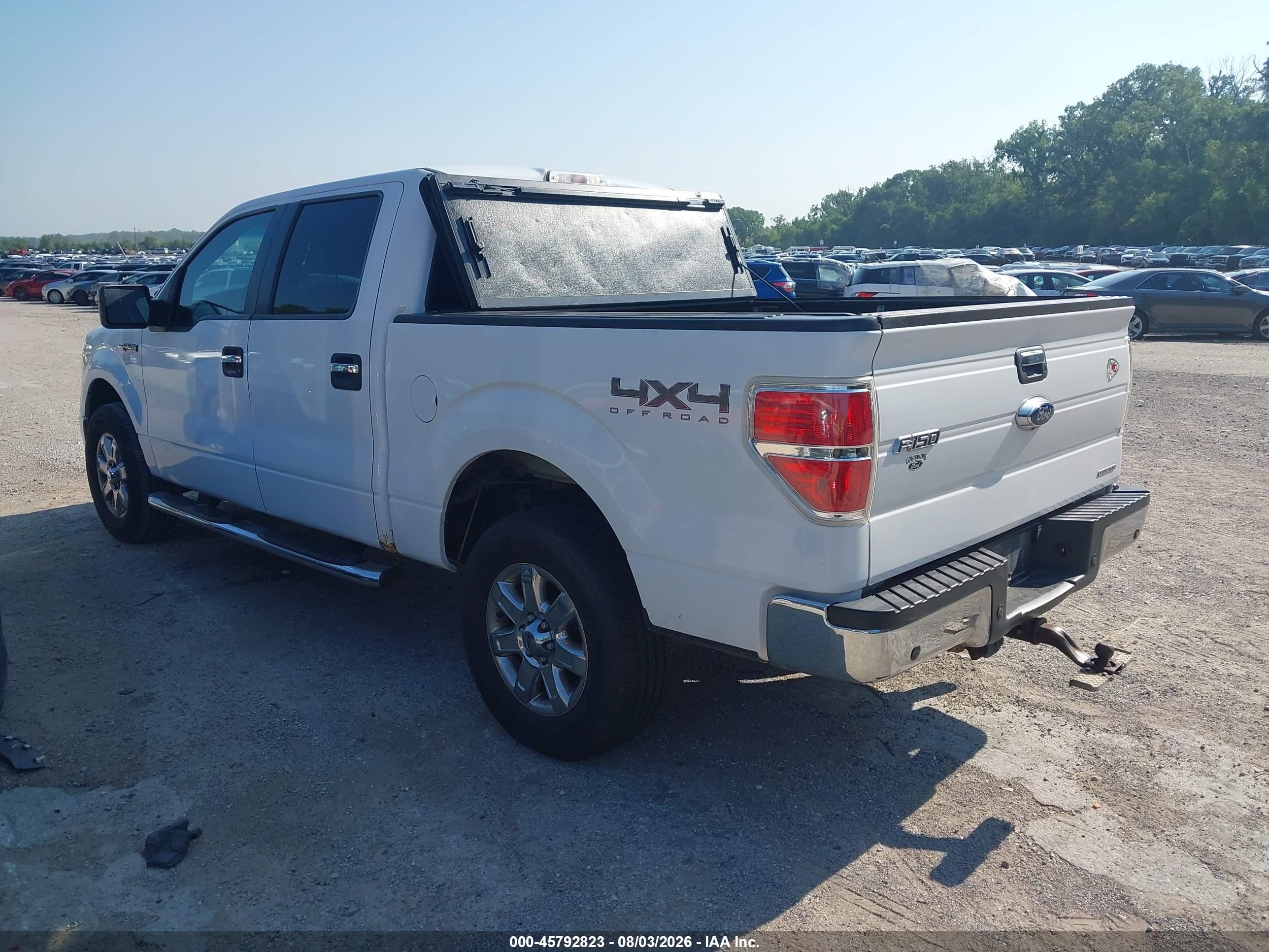 2014 Ford F-150 Xlt White vin: 1FTFW1EF5EKE81967