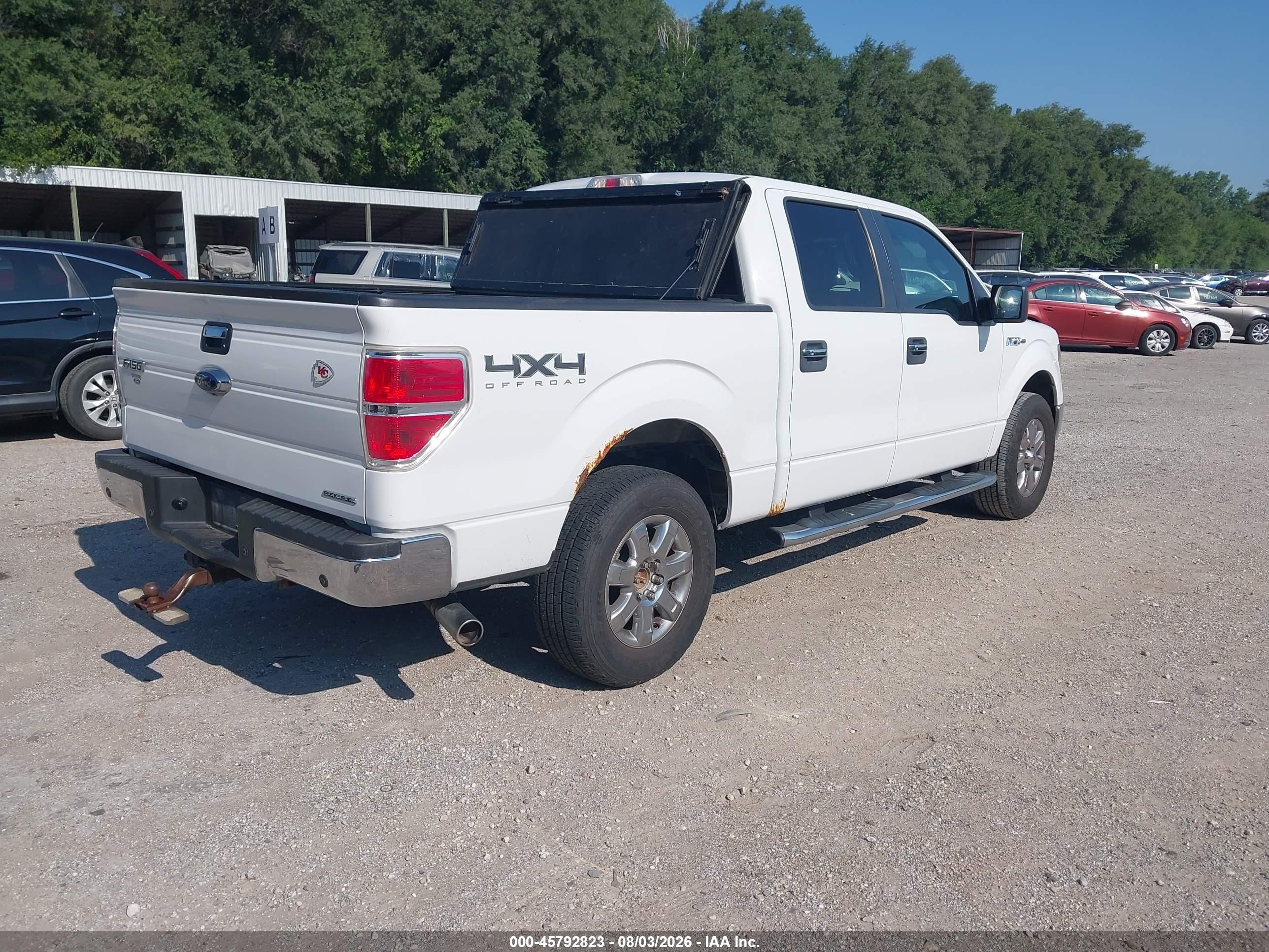 2014 Ford F-150 Xlt White vin: 1FTFW1EF5EKE81967