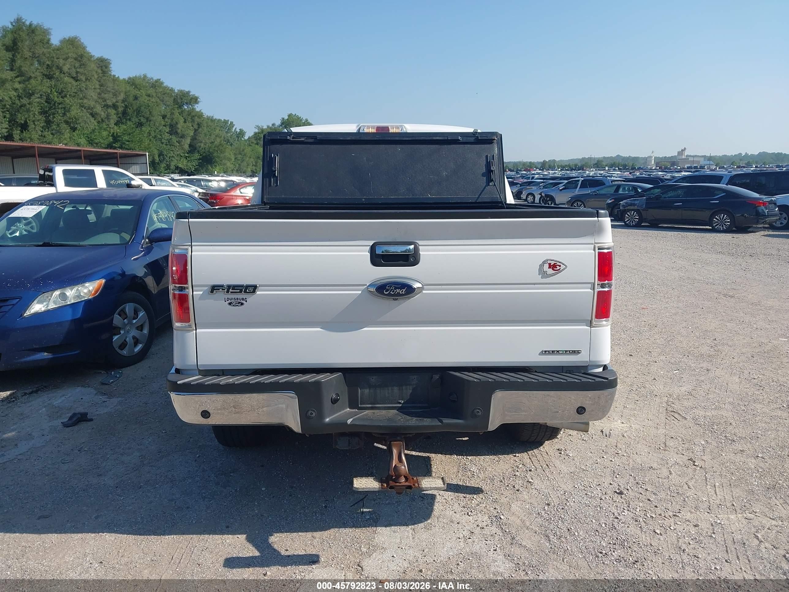 2014 Ford F-150 Xlt White vin: 1FTFW1EF5EKE81967