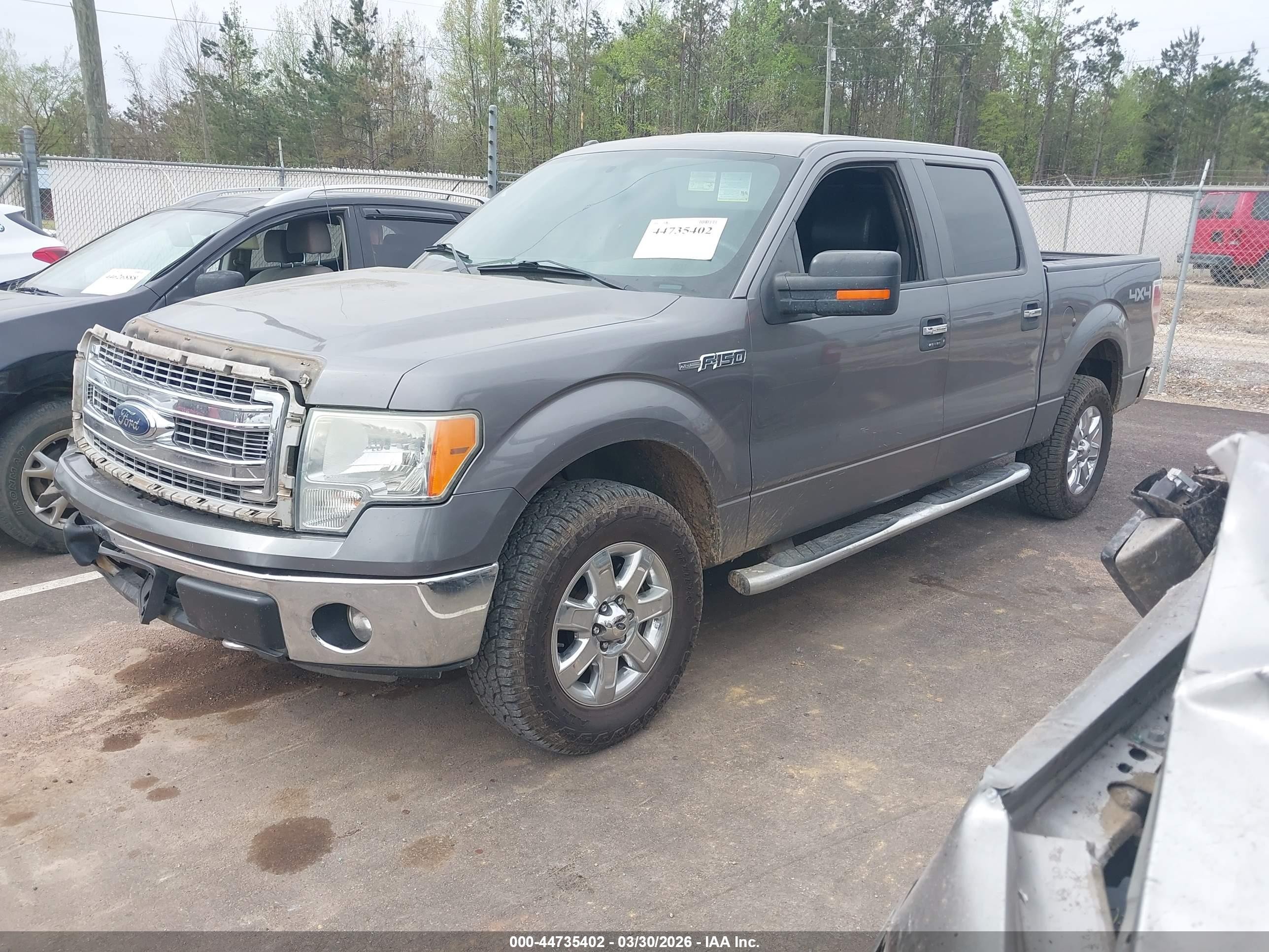 2014 Ford F-150 Xlt Серый vin: 1FTFW1EF5EKF53959