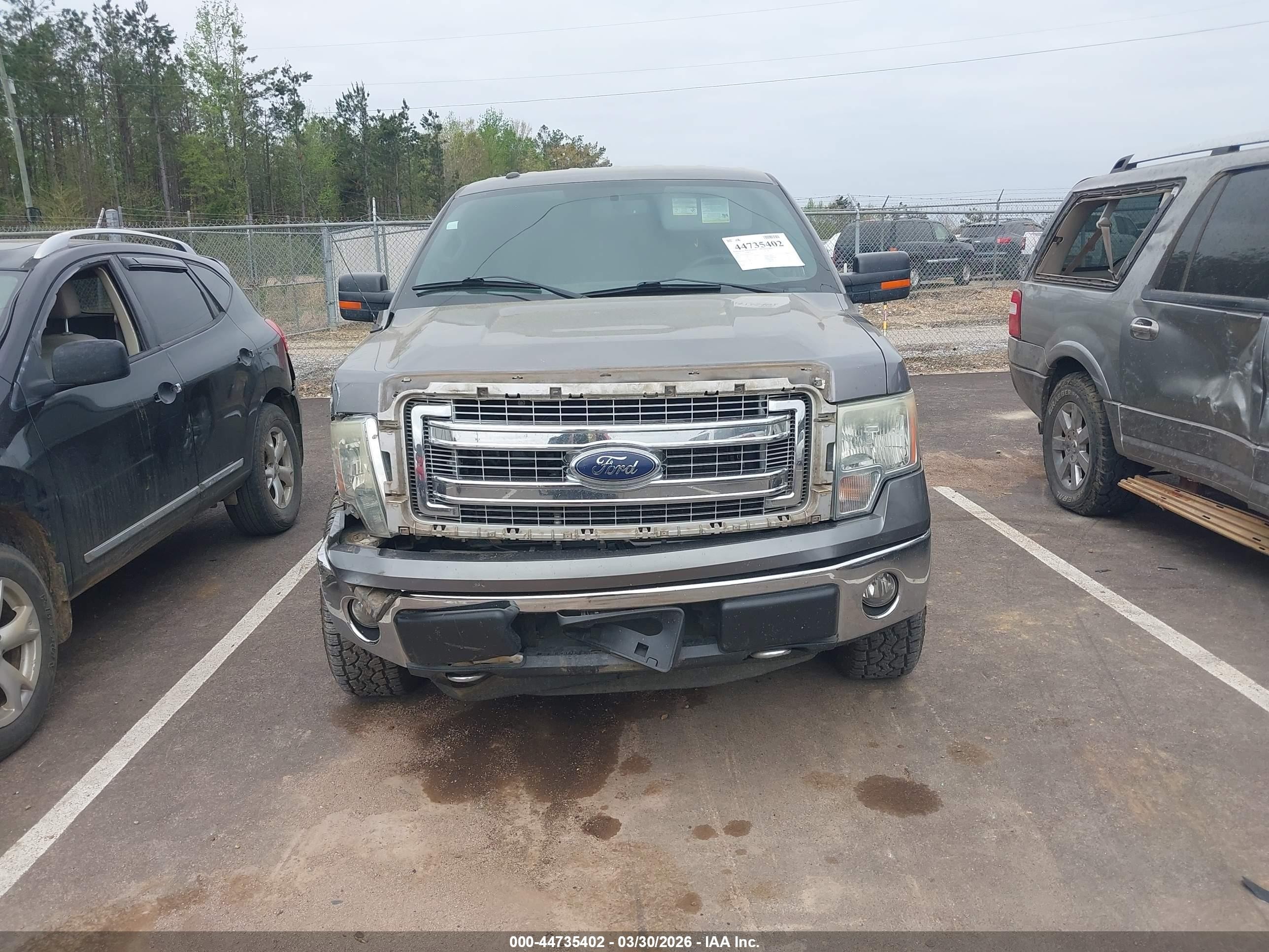 2014 Ford F-150 Xlt Серый vin: 1FTFW1EF5EKF53959
