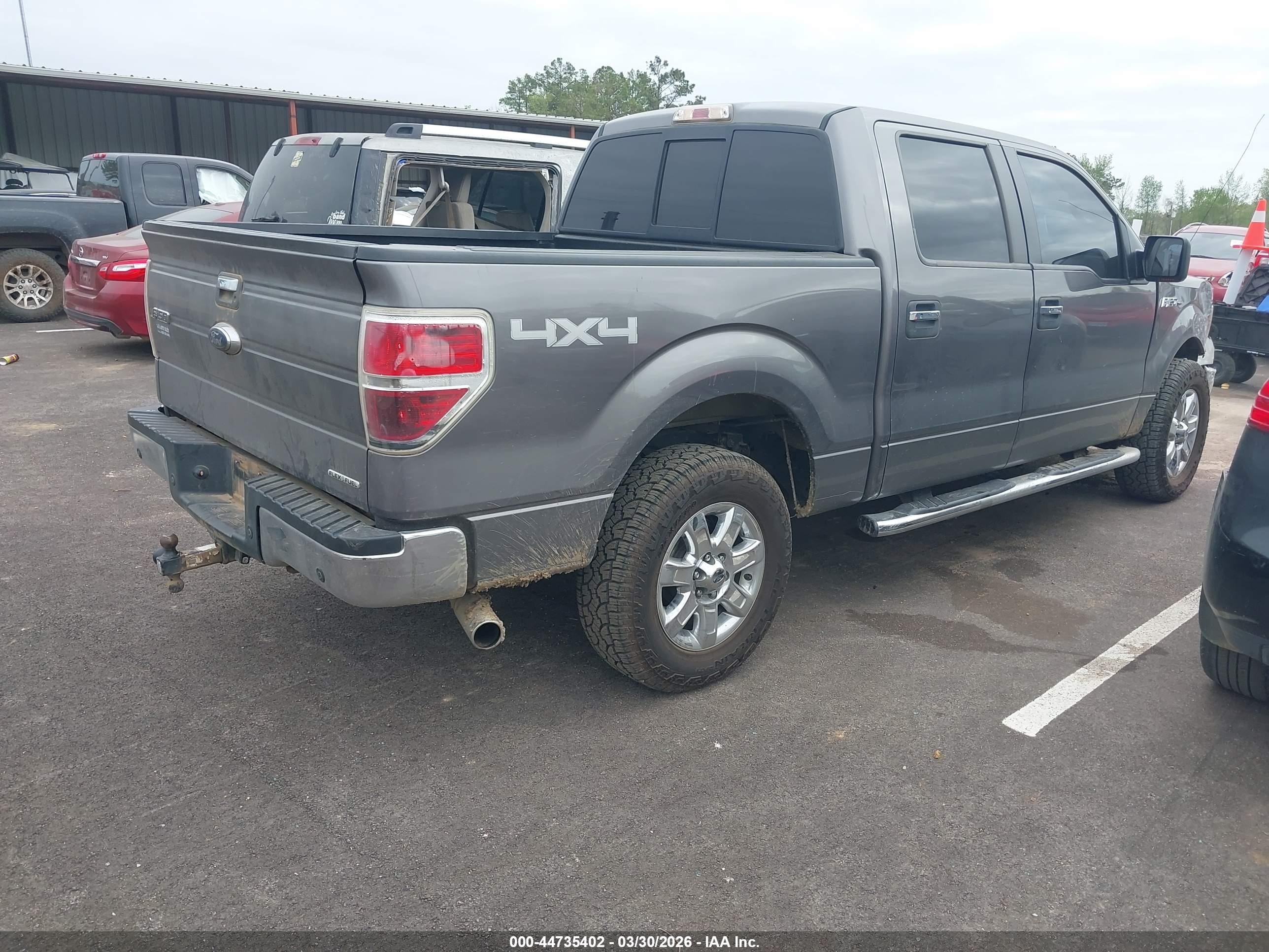 2014 Ford F-150 Xlt Серый vin: 1FTFW1EF5EKF53959