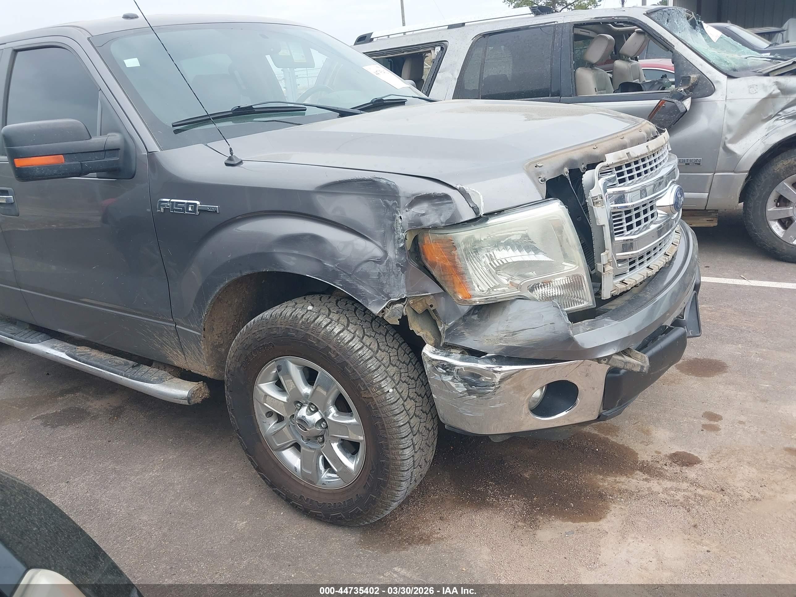 2014 Ford F-150 Xlt Серый vin: 1FTFW1EF5EKF53959